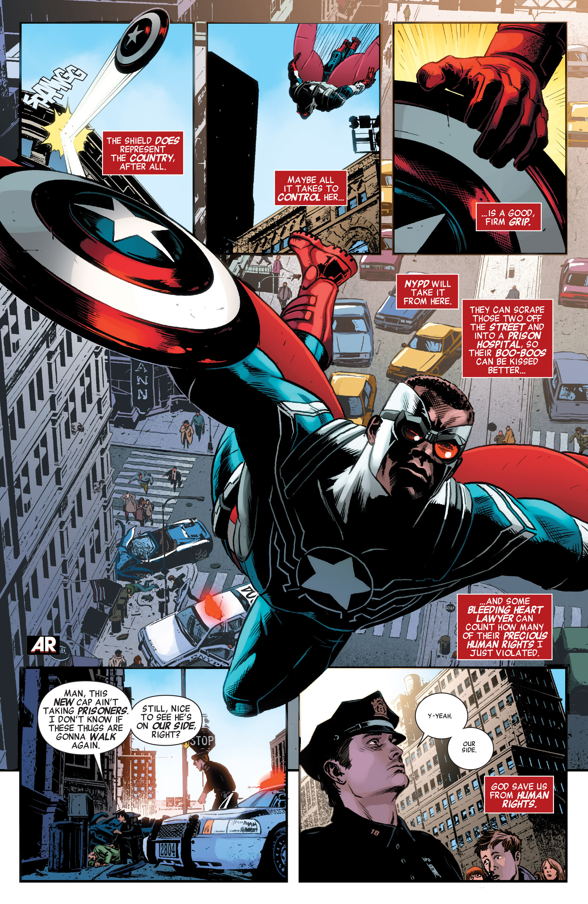 Read online Captain America and the Mighty Avengers comic -  Issue #1 - 6