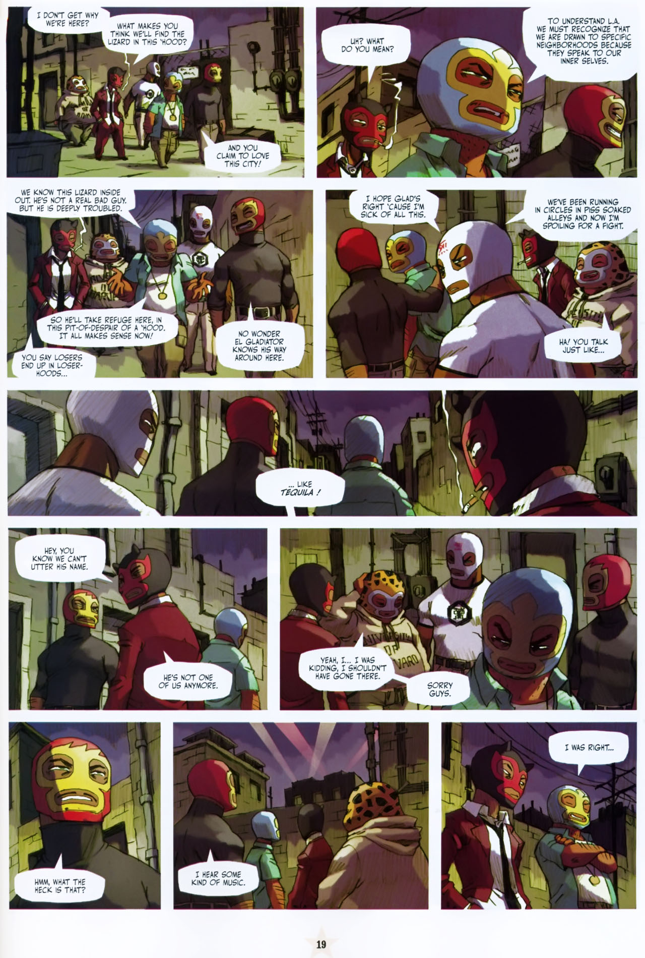 Read online Lucha Libre comic -  Issue #2 - 21