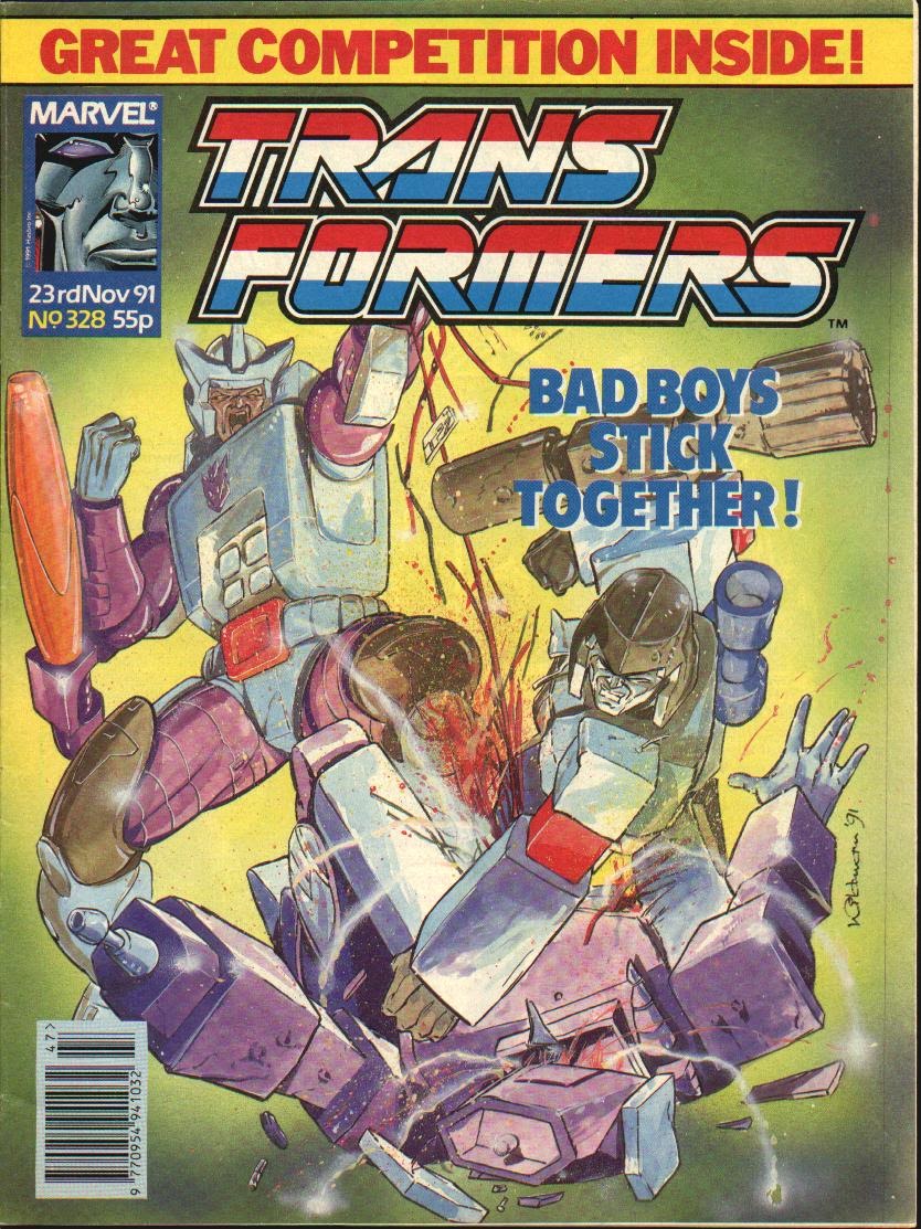 Read online The Transformers (UK) comic -  Issue #328 - 1
