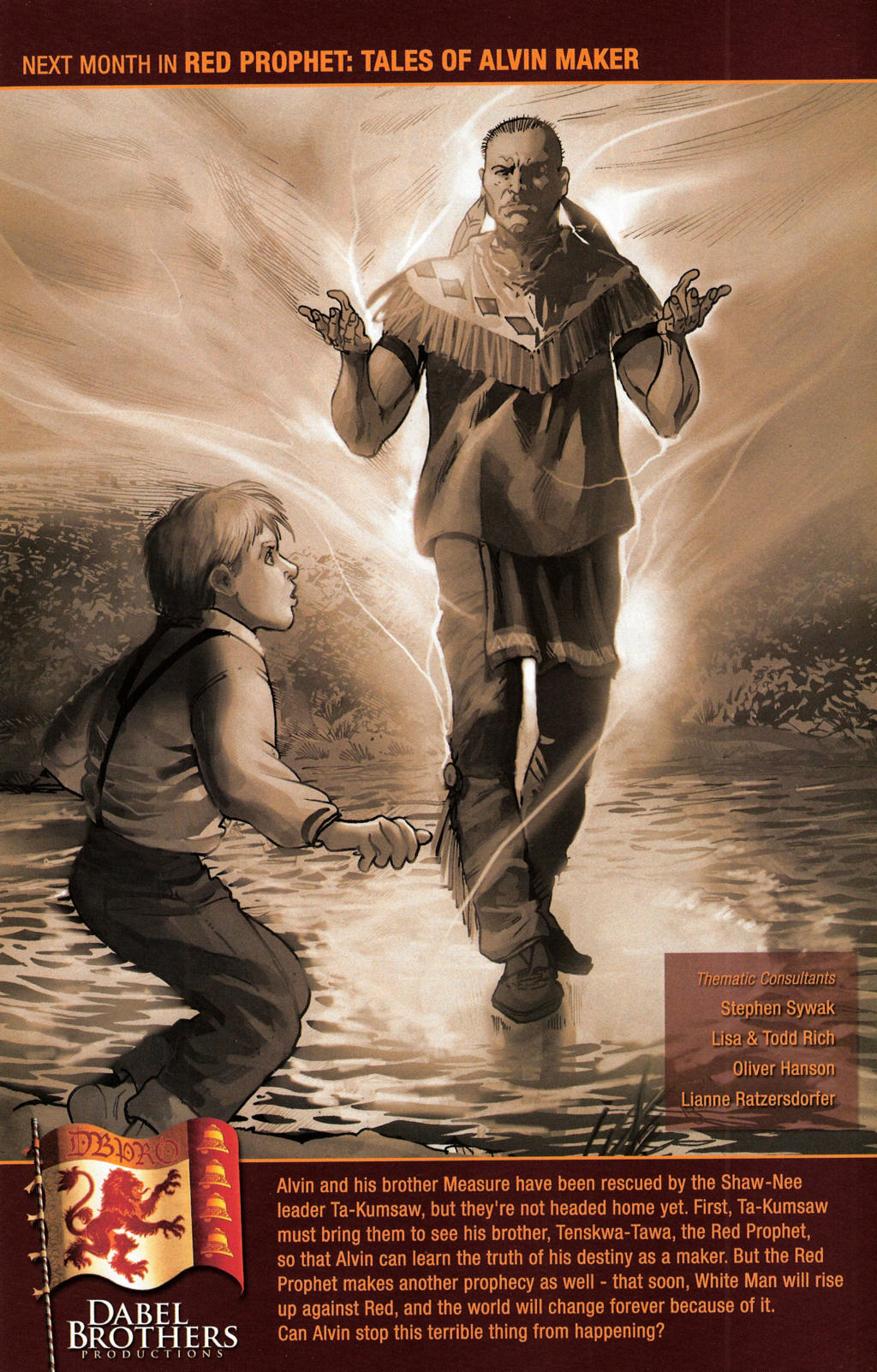 Read online Red Prophet: The Tales of Alvin Maker comic -  Issue #5 - 25