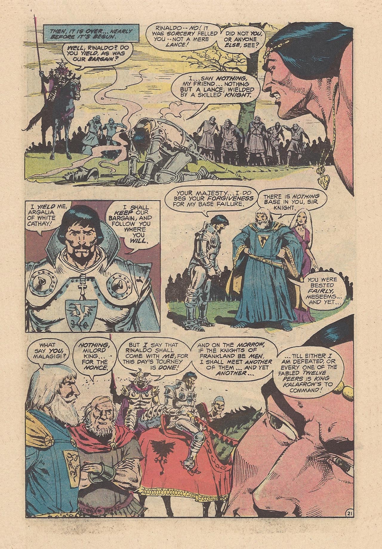 Read online Arak Son of Thunder comic -  Issue #5 - 25