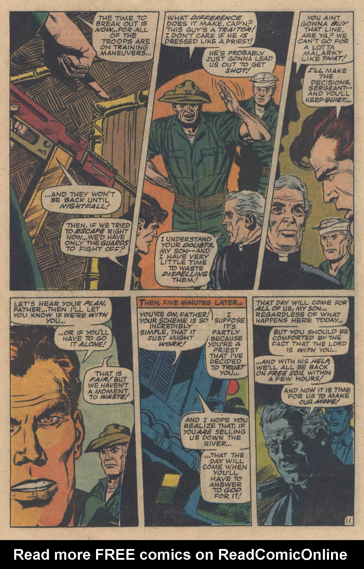 Read online Captain Savage and his Leatherneck Raiders comic -  Issue #12 - 17