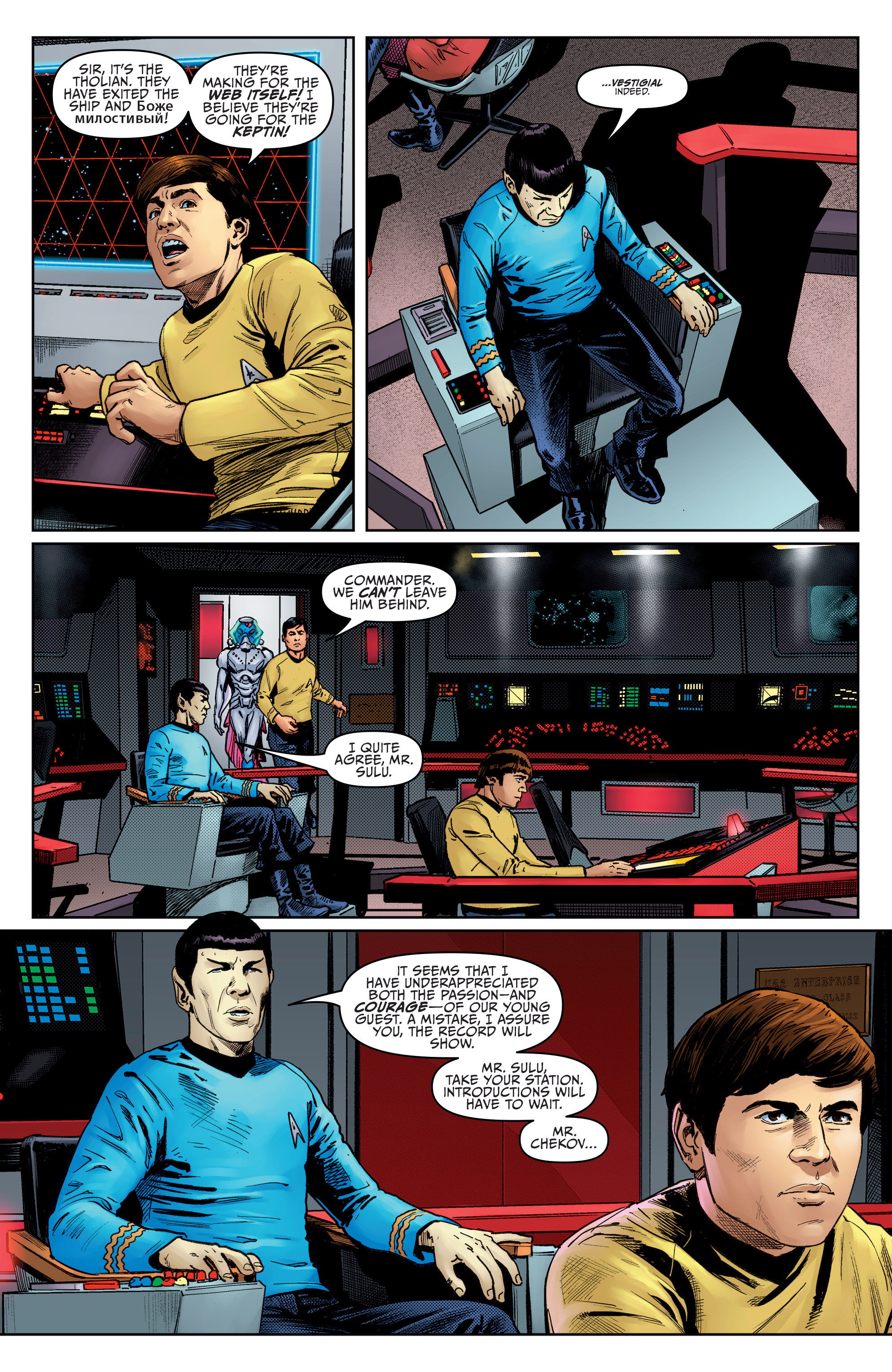 Read online Star Trek: Year Five comic -  Issue #8 - 11