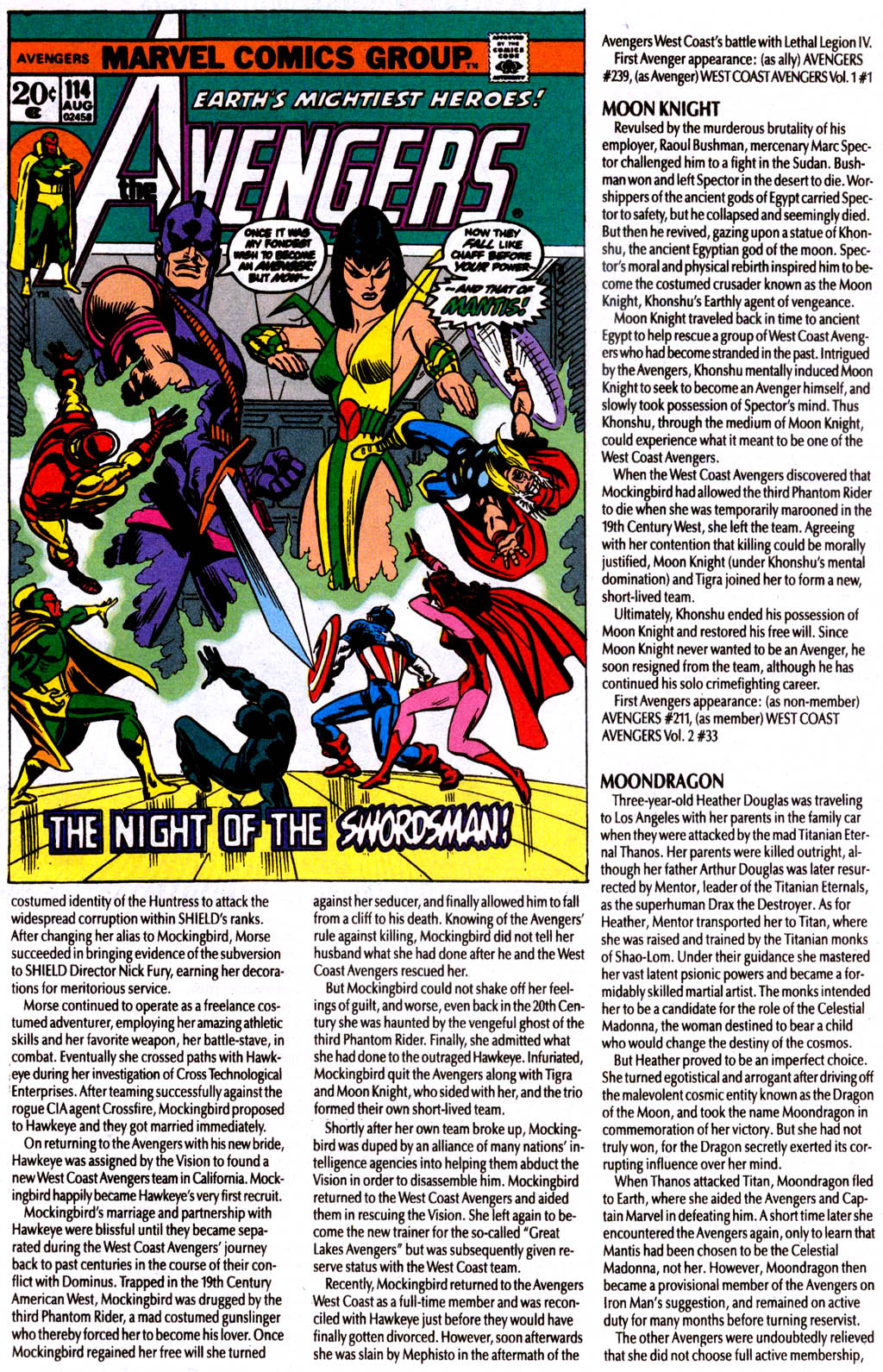 Read online The Avengers Log comic -  Issue # Full - 19