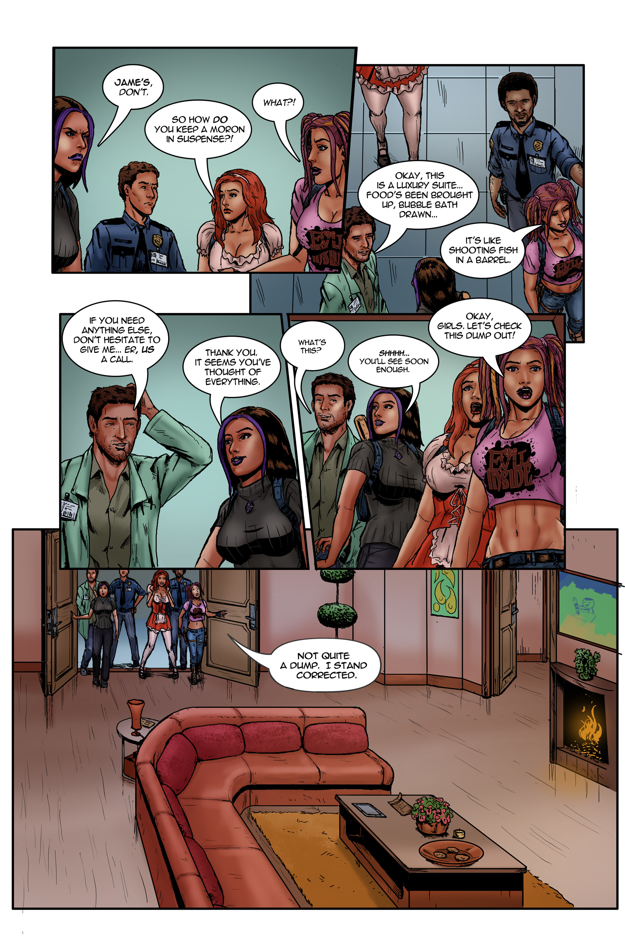 Read online Chaos Campus: Sorority Girls Vs. Zombies comic -  Issue #21 - 14