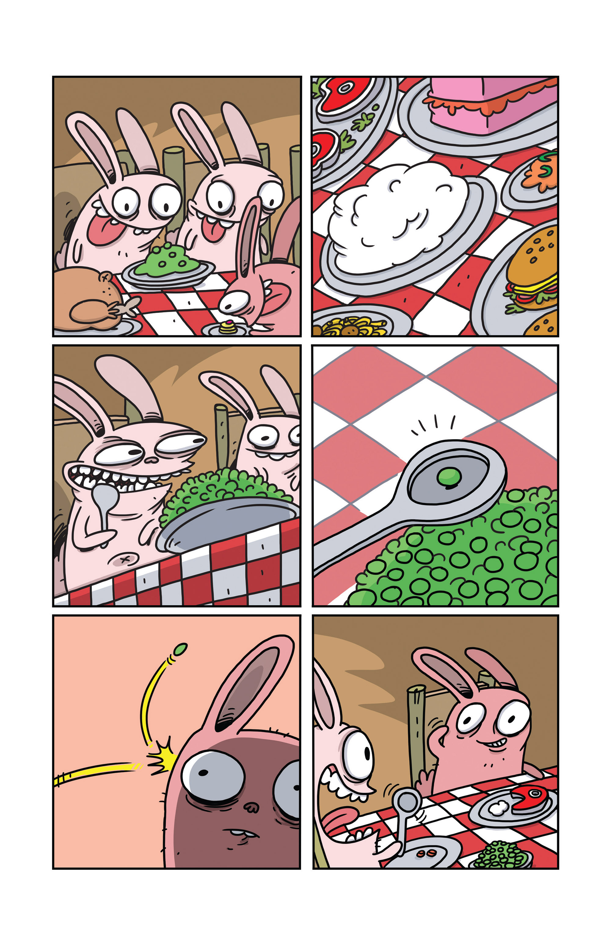 Read online Itty Bitty Bunnies In Rainbow Pixie Candy Land: Bong Genie comic -  Issue # Full - 16