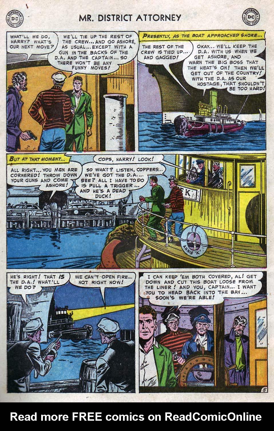 Read online Mr. District Attorney comic -  Issue #33 - 32