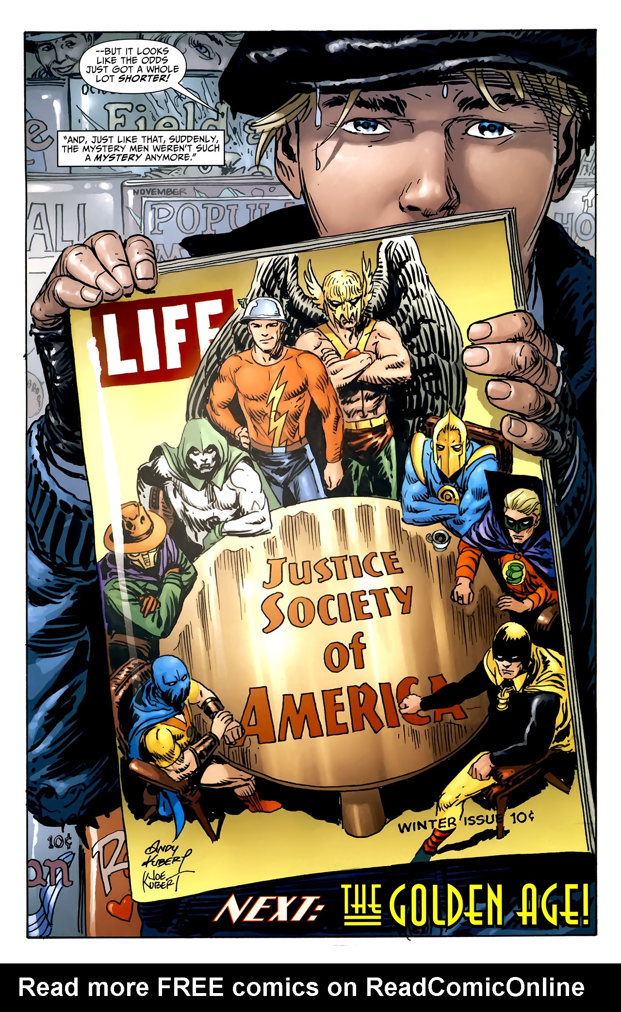 Read online DCU: Legacies comic -  Issue #1 - 23