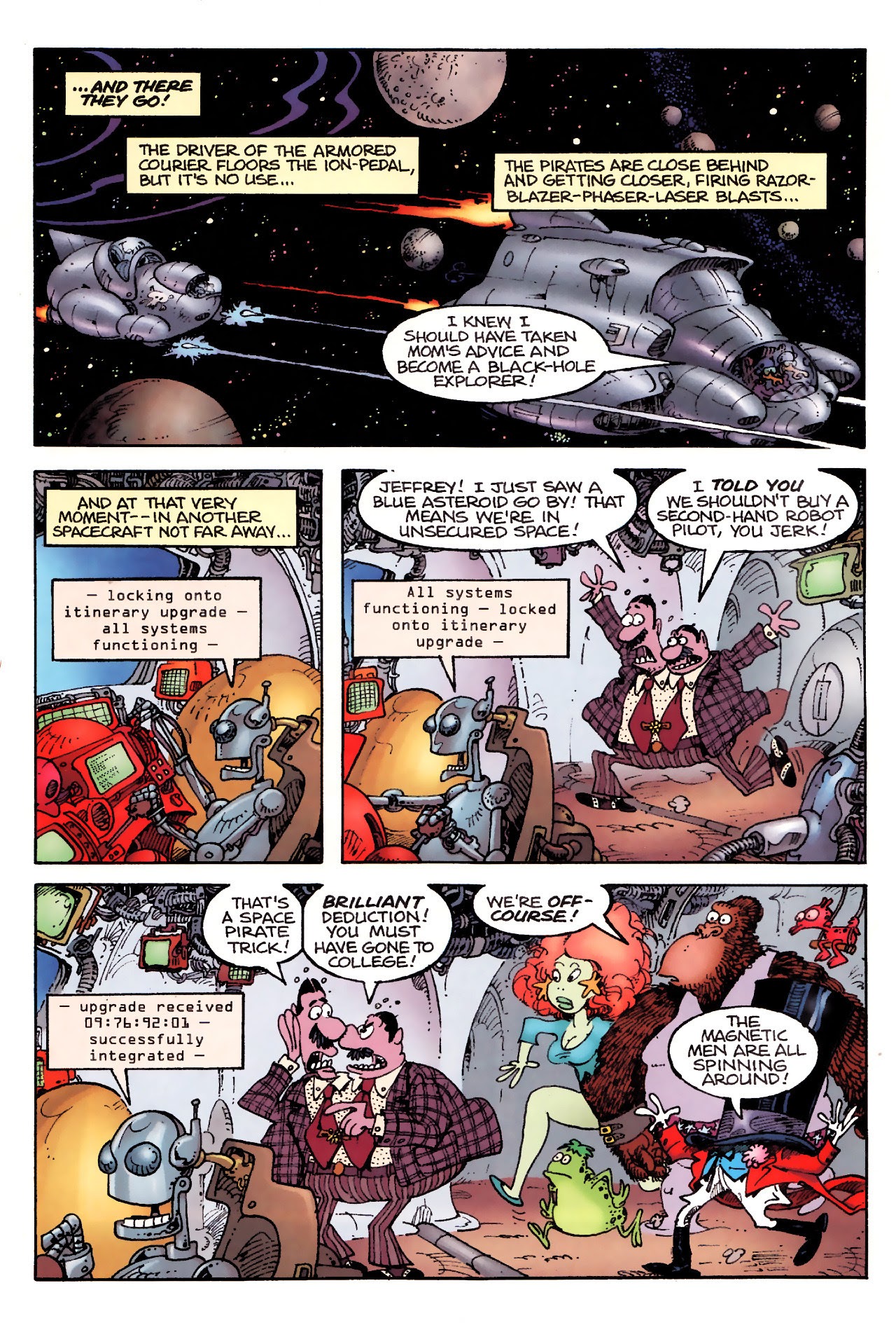 Read online Space Circus comic -  Issue #1 - 5