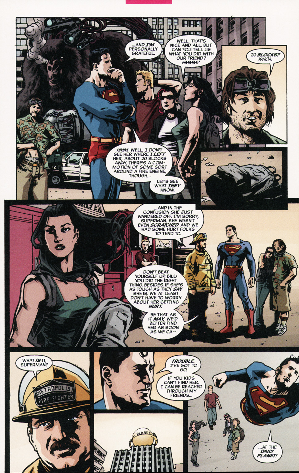 Read online Superman/Gen13 comic -  Issue #1 - 14