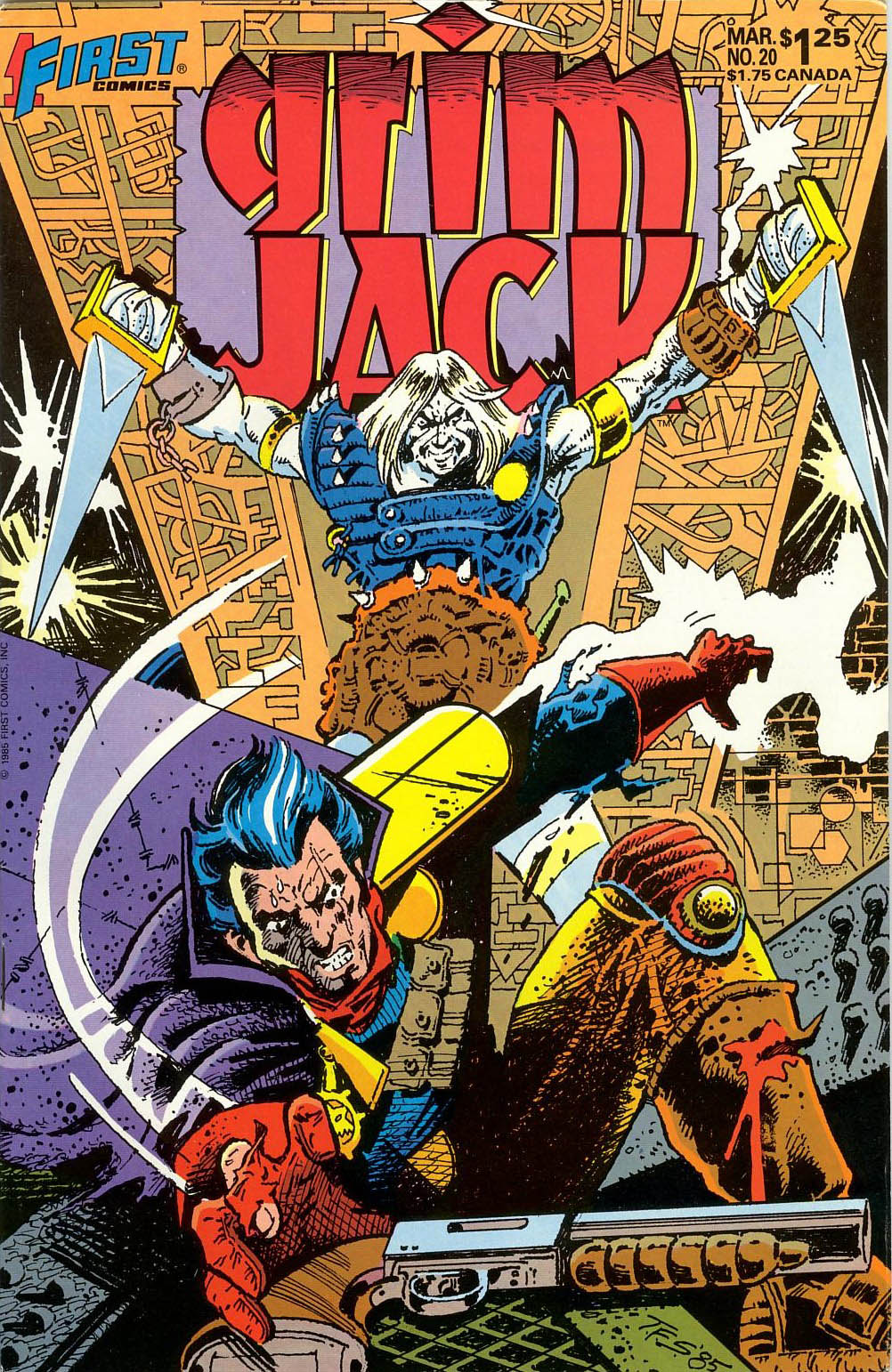 Read online Grimjack comic -  Issue #20 - 1
