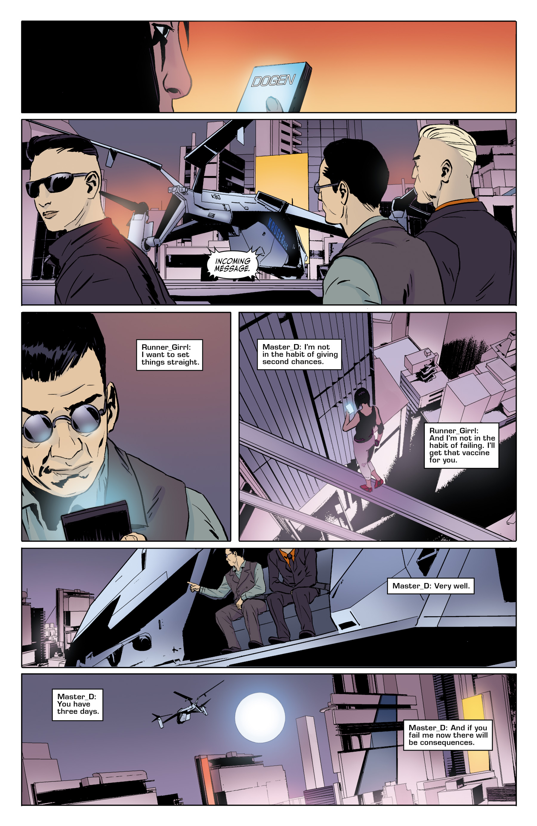 Read online Mirror's Edge: Exordium comic -  Issue #3 - 18