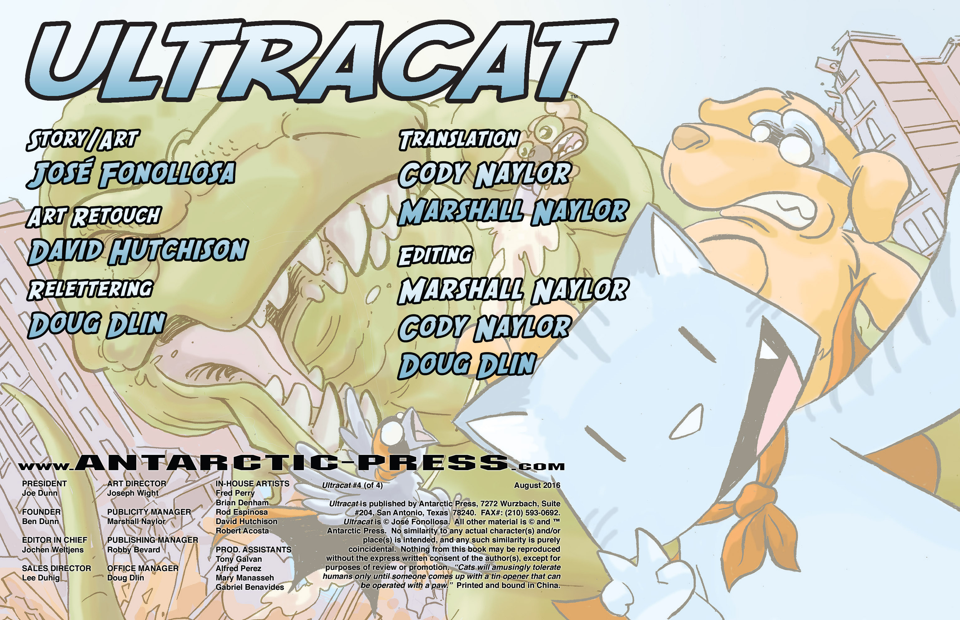 Read online Ultracat comic -  Issue #4 - 2