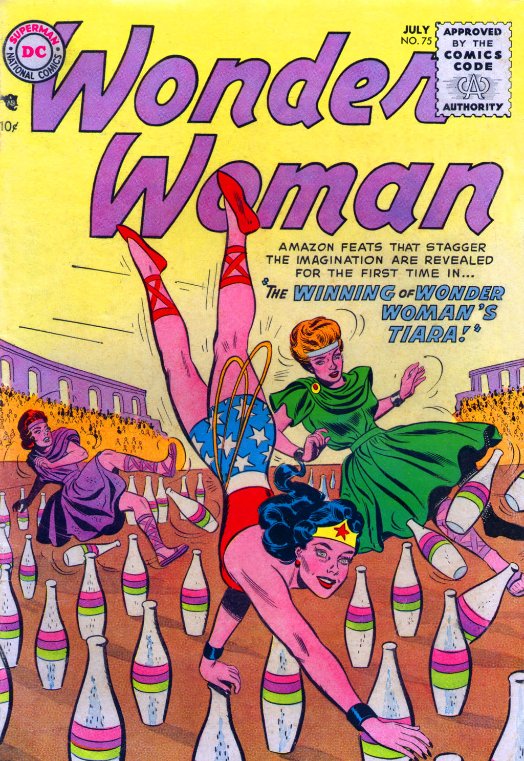 Read online Wonder Woman (1942) comic -  Issue #75 - 1