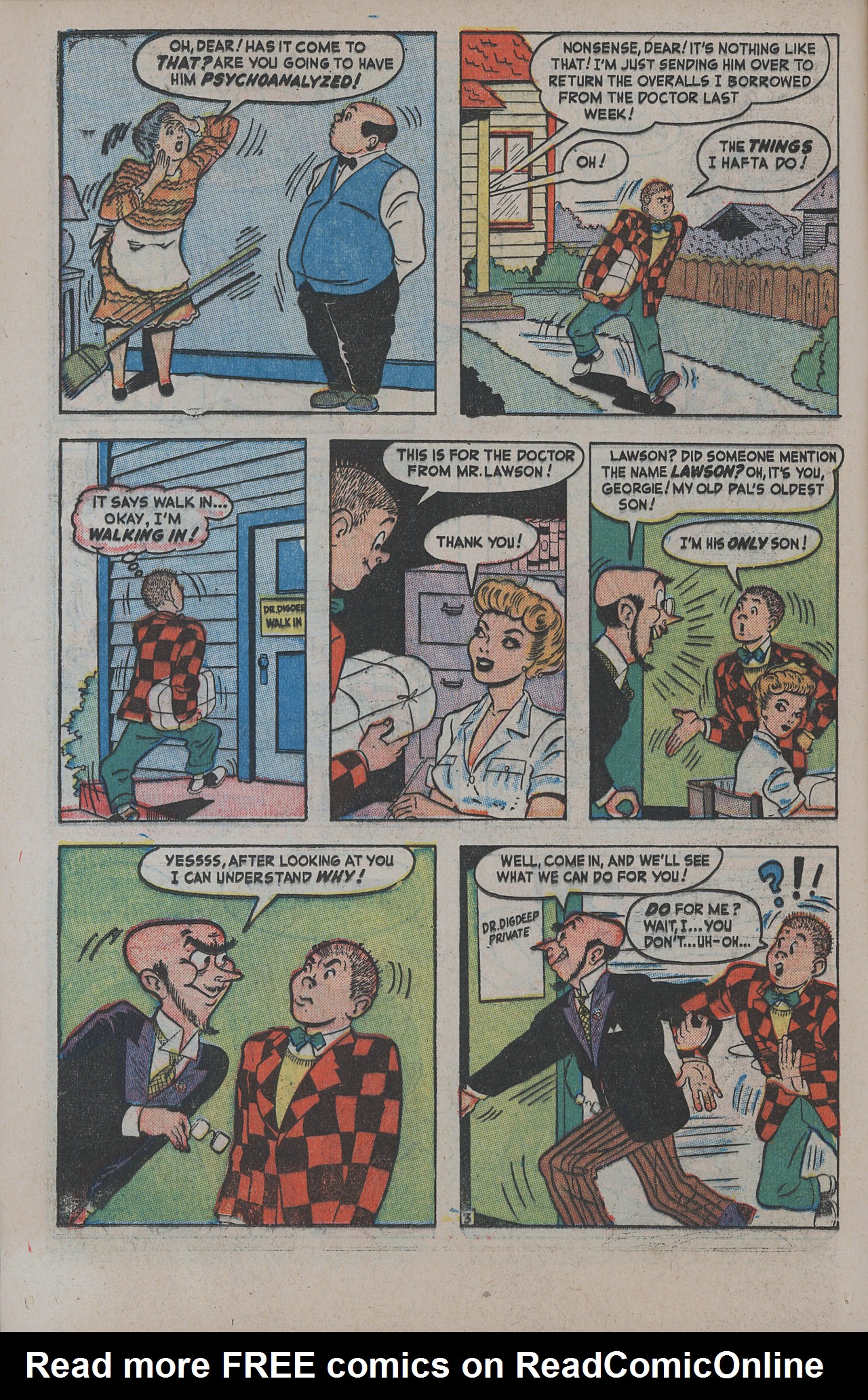 Read online Willie Comics (1946) comic -  Issue #18 - 18