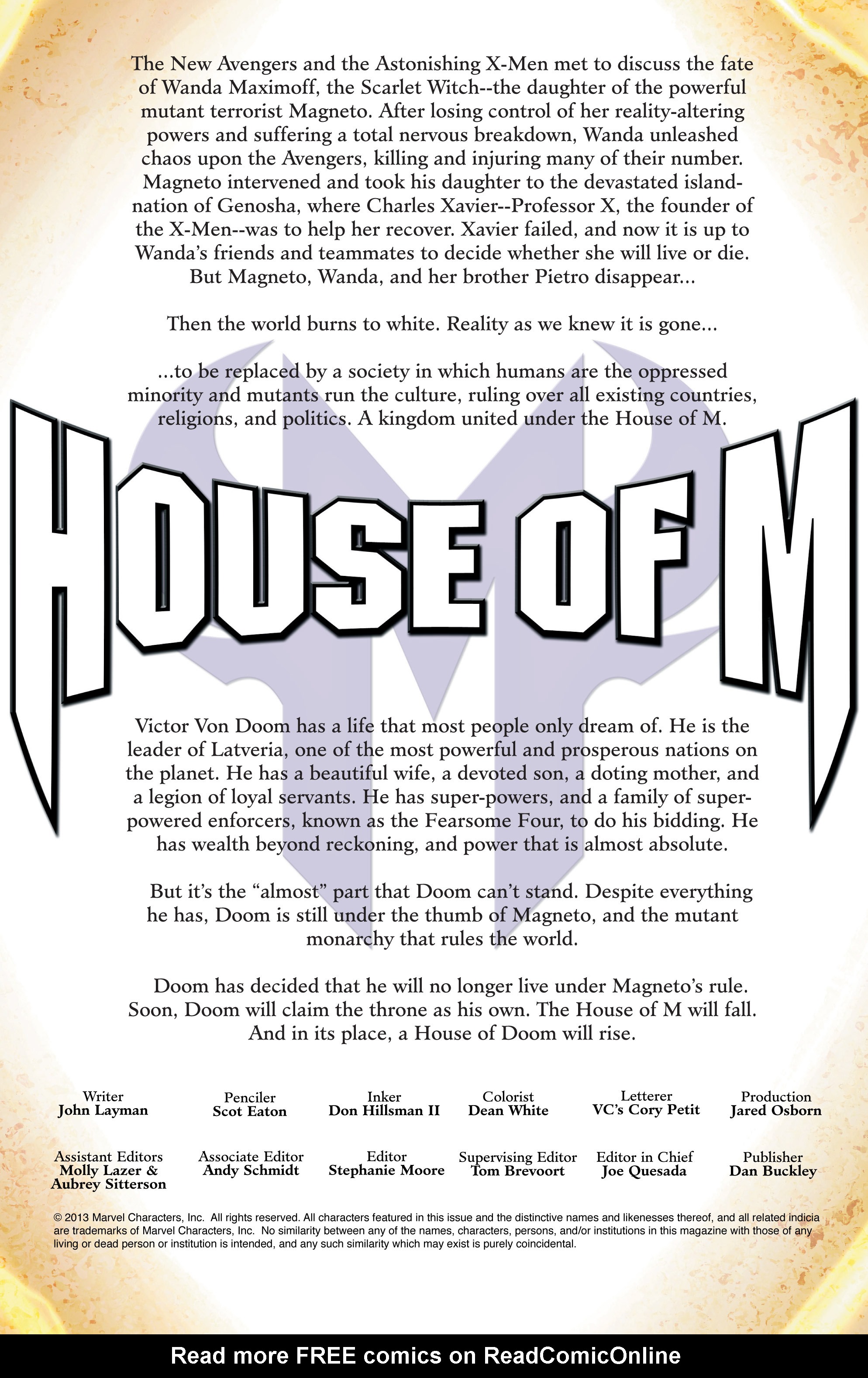 Read online Fantastic Four: House of M comic -  Issue #2 - 2
