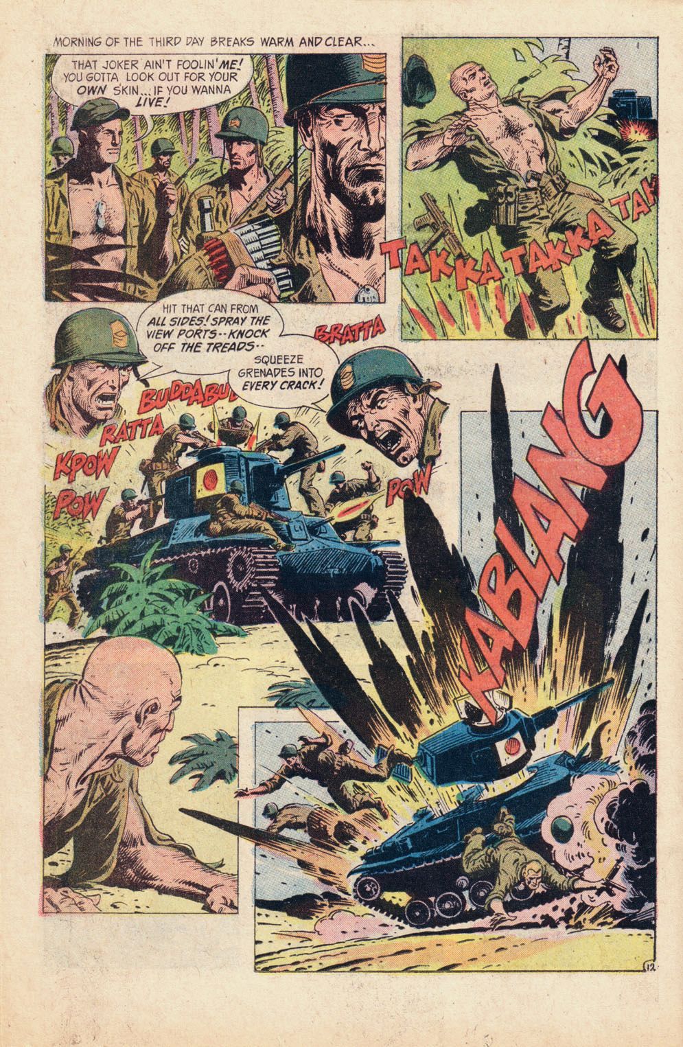 Read online Our Army at War (1952) comic -  Issue #256 - 17