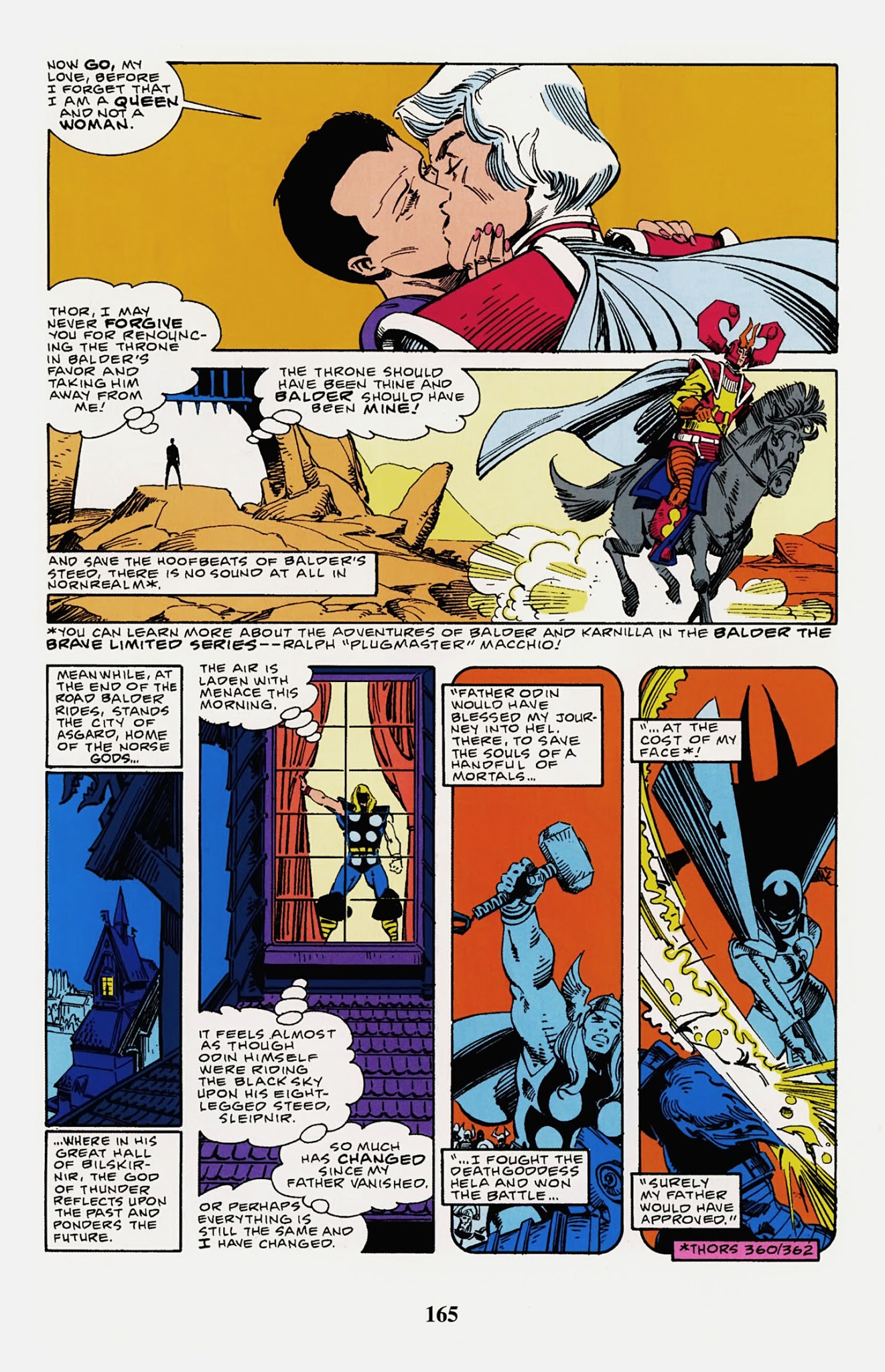 Read online Thor Visionaries: Walter Simonson comic -  Issue # TPB 3 - 167