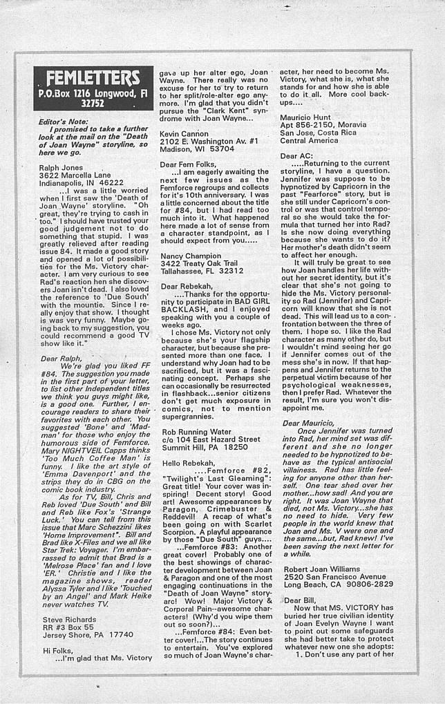 Read online Femforce comic -  Issue #89 - 28