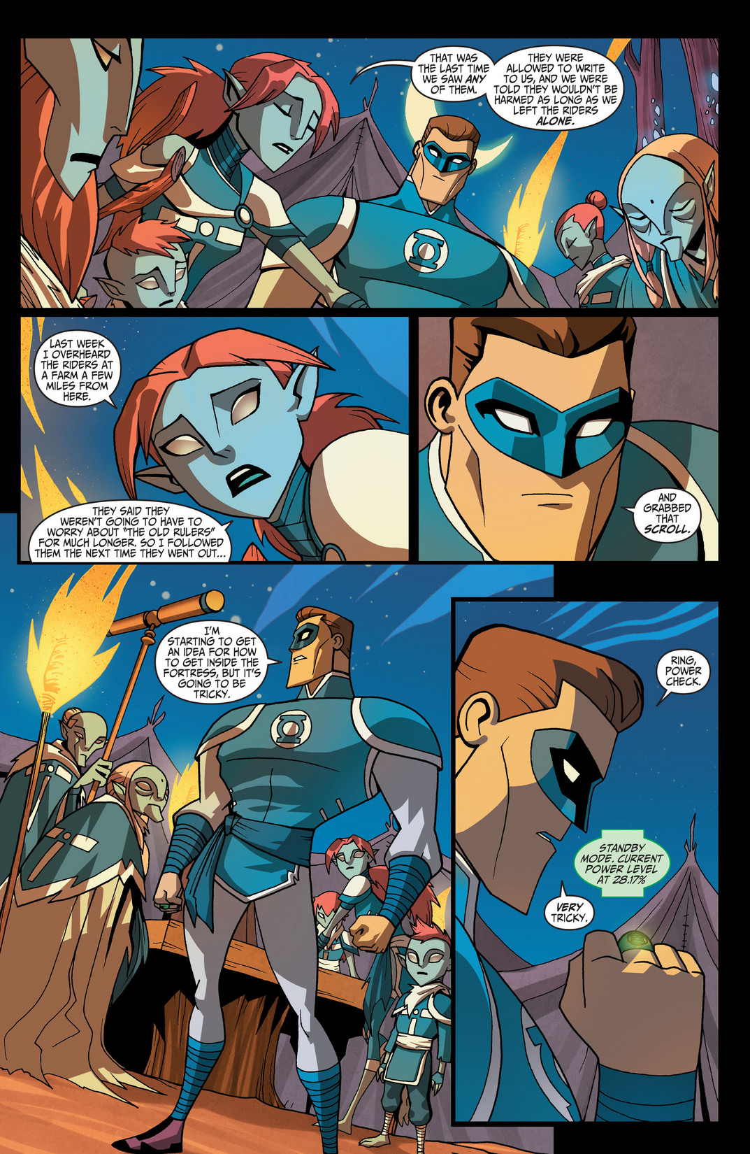 Read online Green Lantern: The Animated Series comic -  Issue #8 - 14