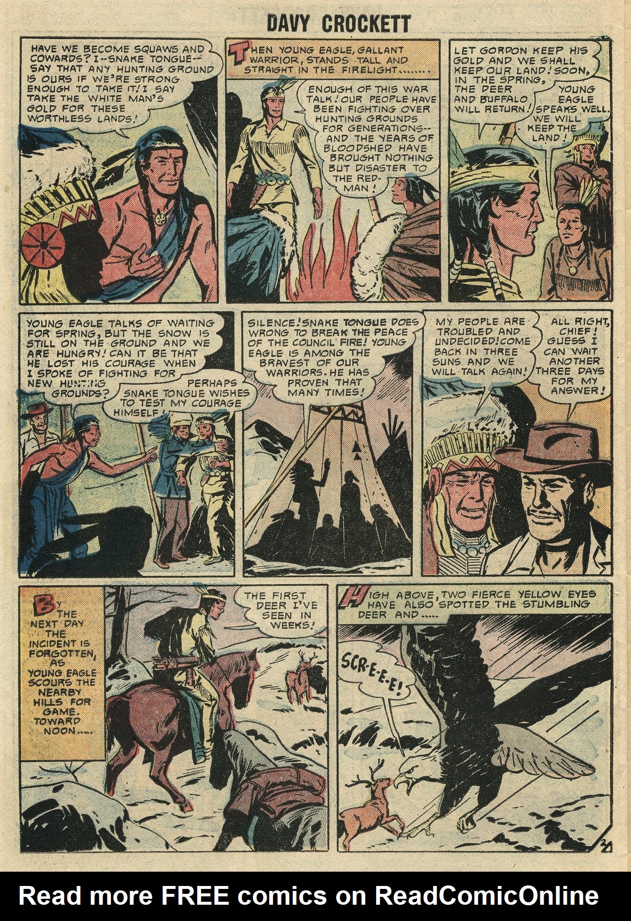 Read online Davy Crockett comic -  Issue #6 - 26