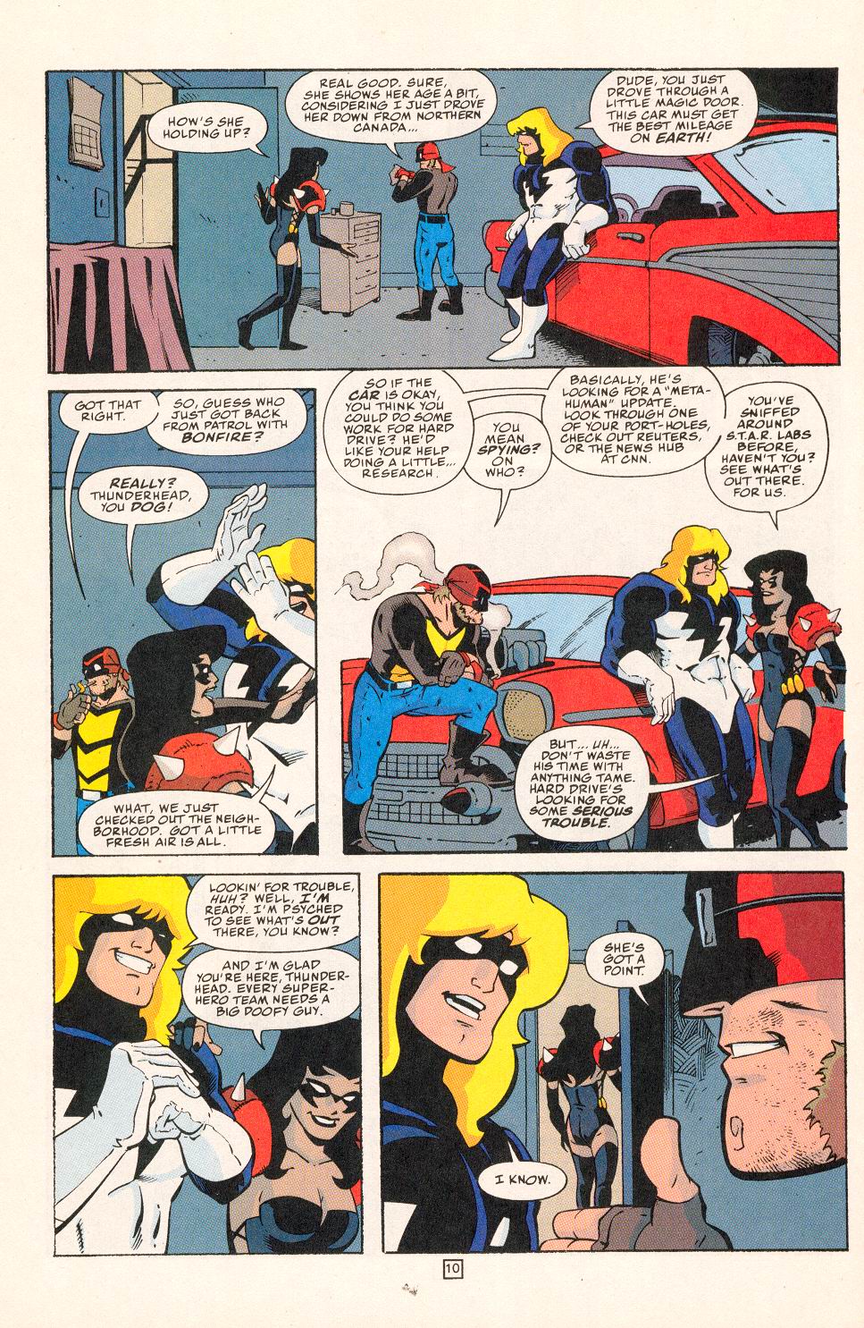 Read online Young Heroes in Love comic -  Issue #2 - 11