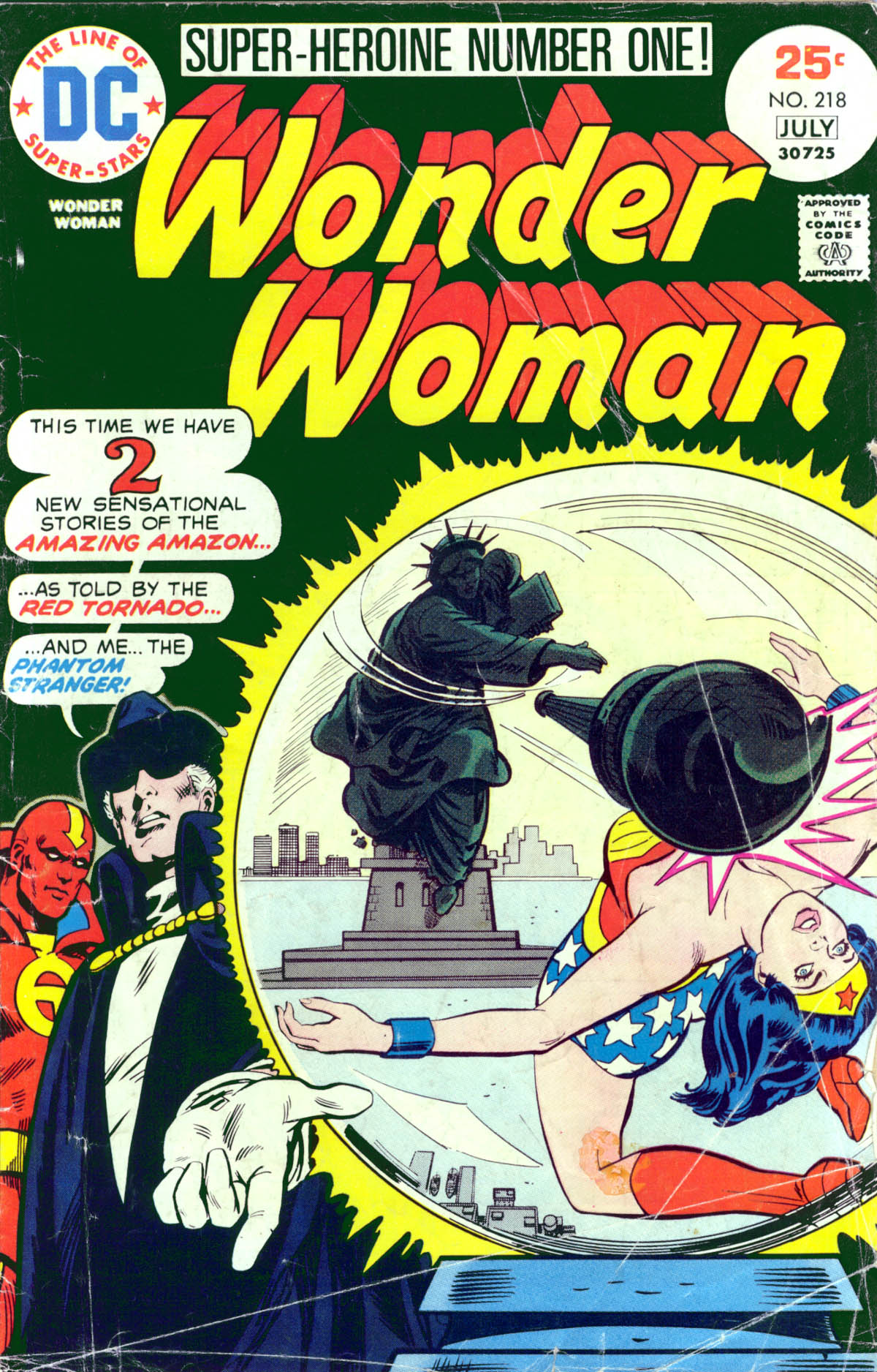 Read online Wonder Woman (1942) comic -  Issue #218 - 1