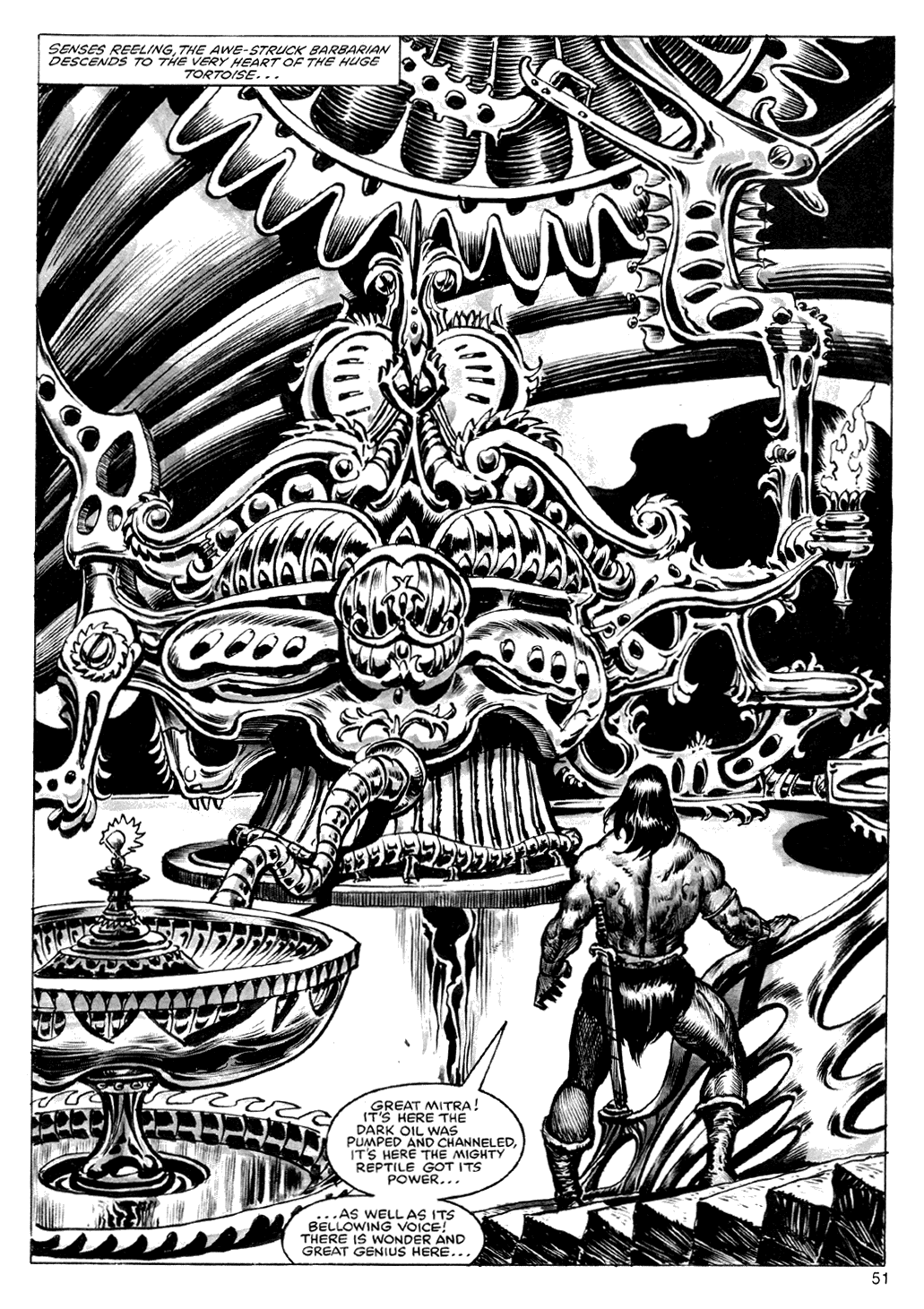 Read online The Savage Sword Of Conan comic -  Issue #72 - 51