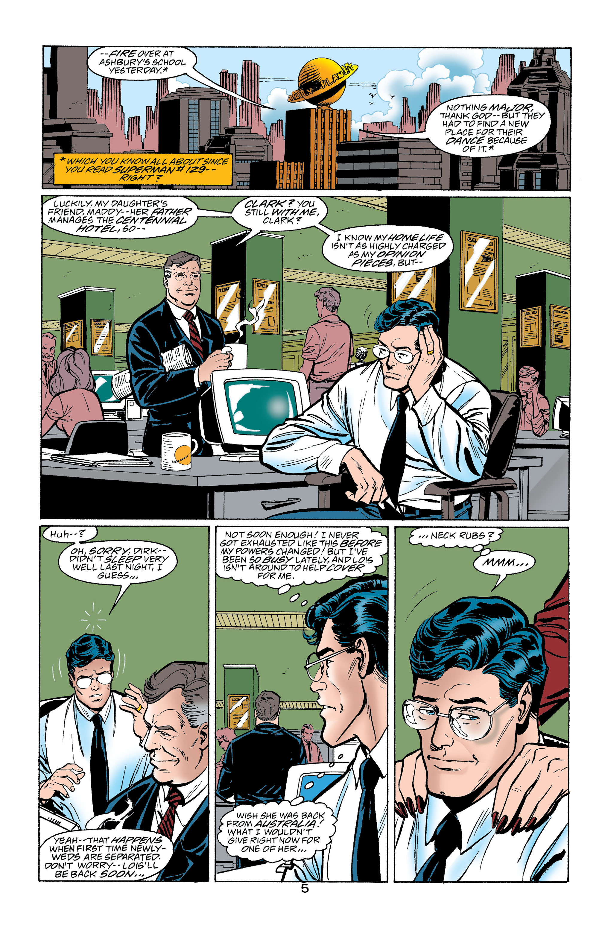 Read online Adventures of Superman (1987) comic -  Issue #552 - 6