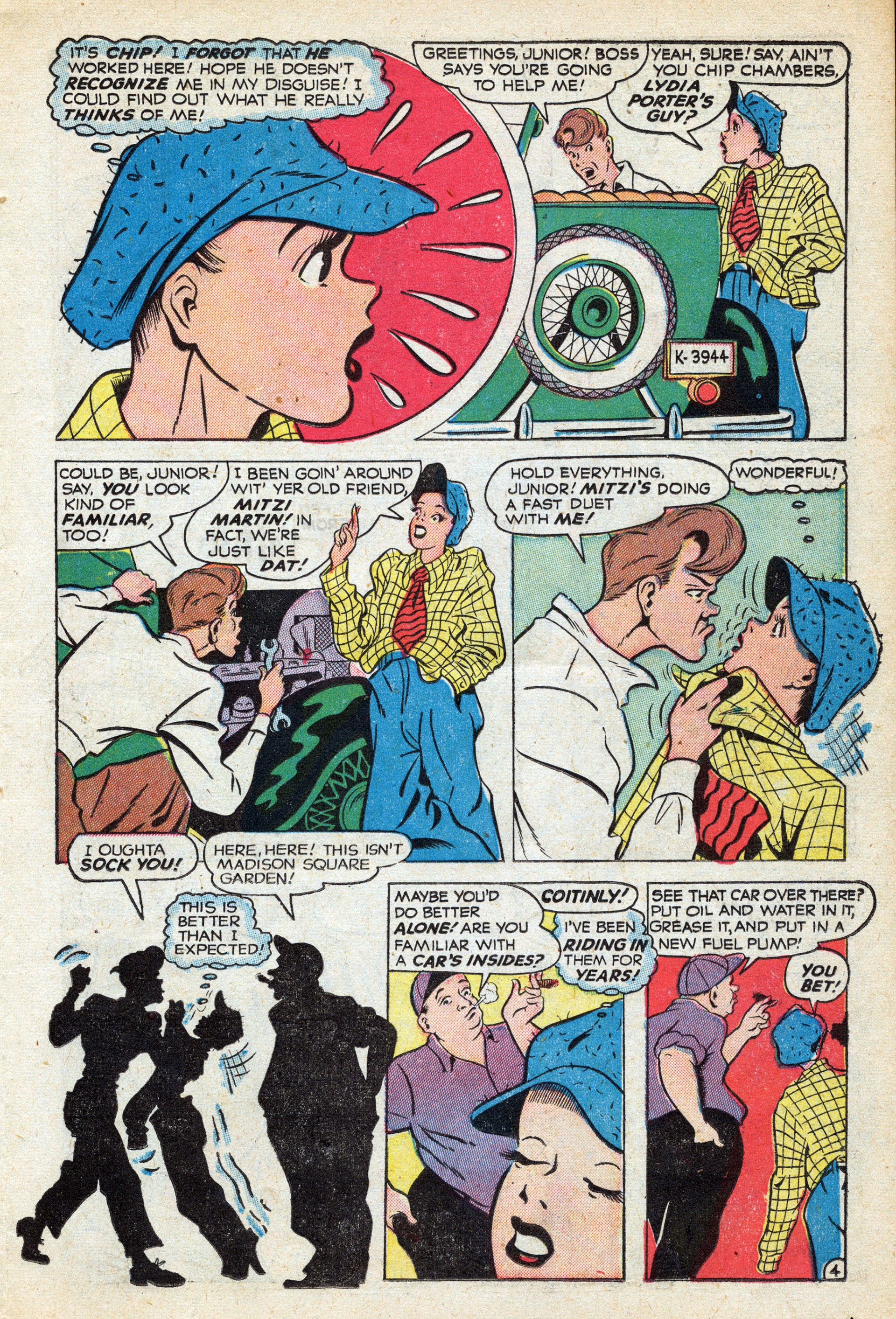 Read online Mitzi's Boy Friend comic -  Issue #5 - 15