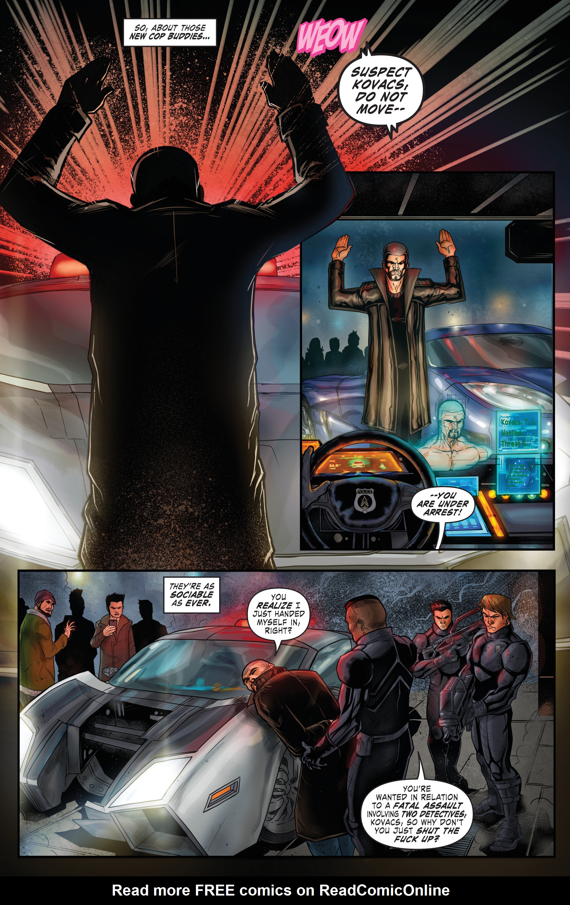 Read online Altered Carbon: Download Blues comic -  Issue # TPB - 49