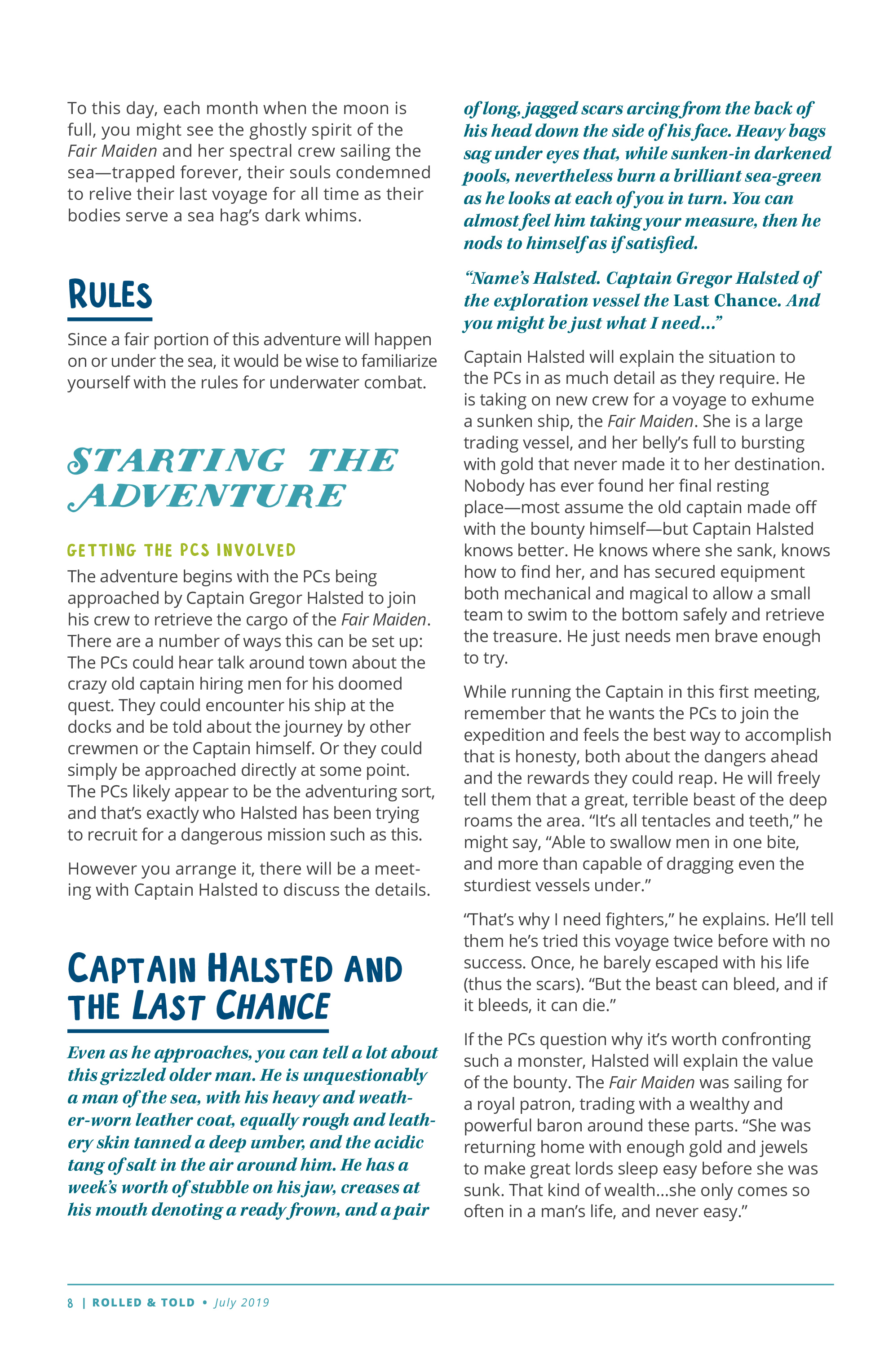 Read online Rolled & Told comic -  Issue #11 - 8