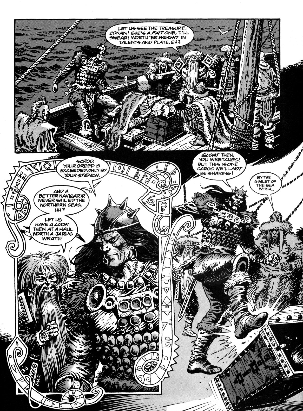 Read online Conan the Savage comic -  Issue #3 - 6