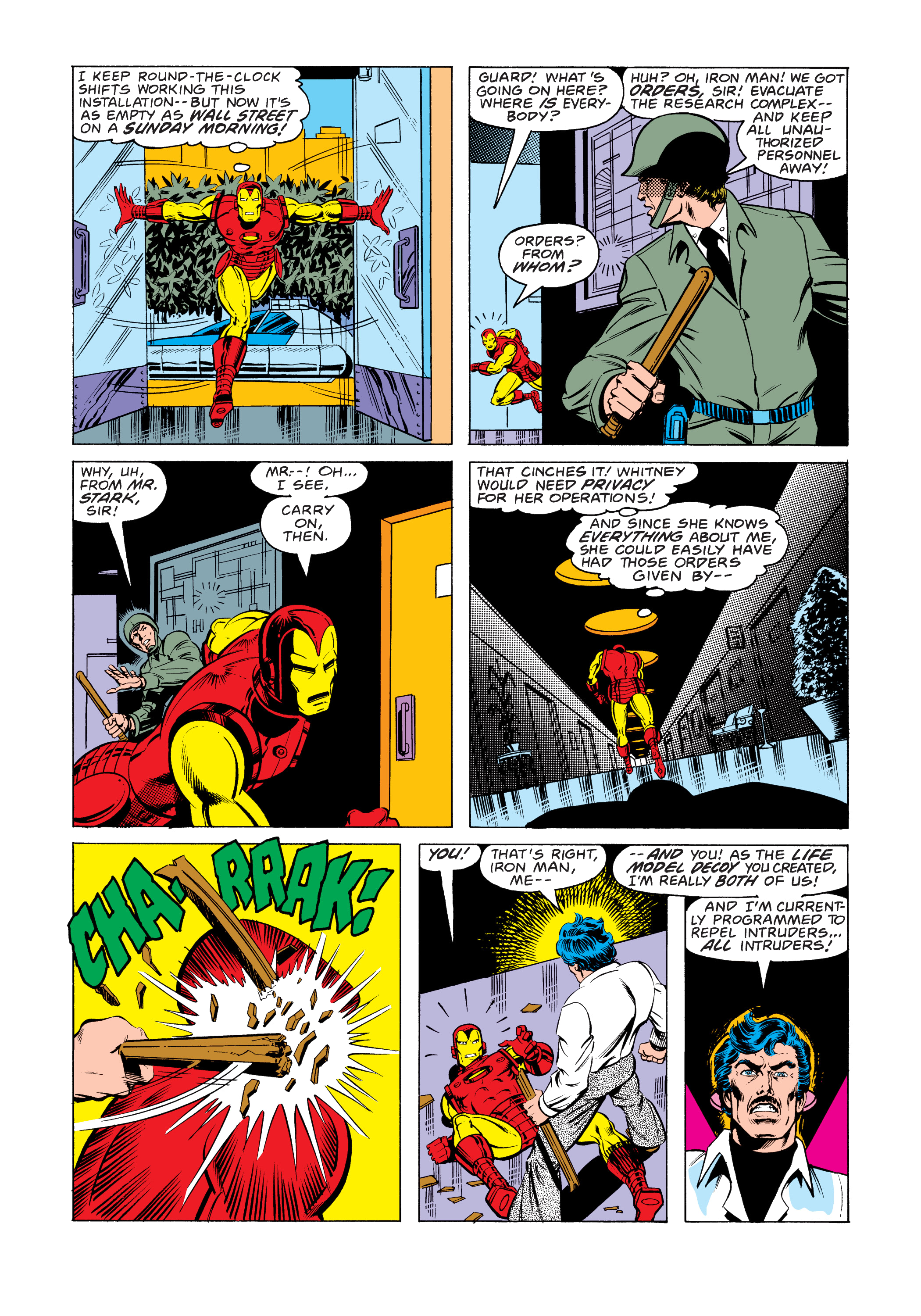 Read online Marvel Masterworks: The Invincible Iron Man comic -  Issue # TPB 13 (Part 1) - 70