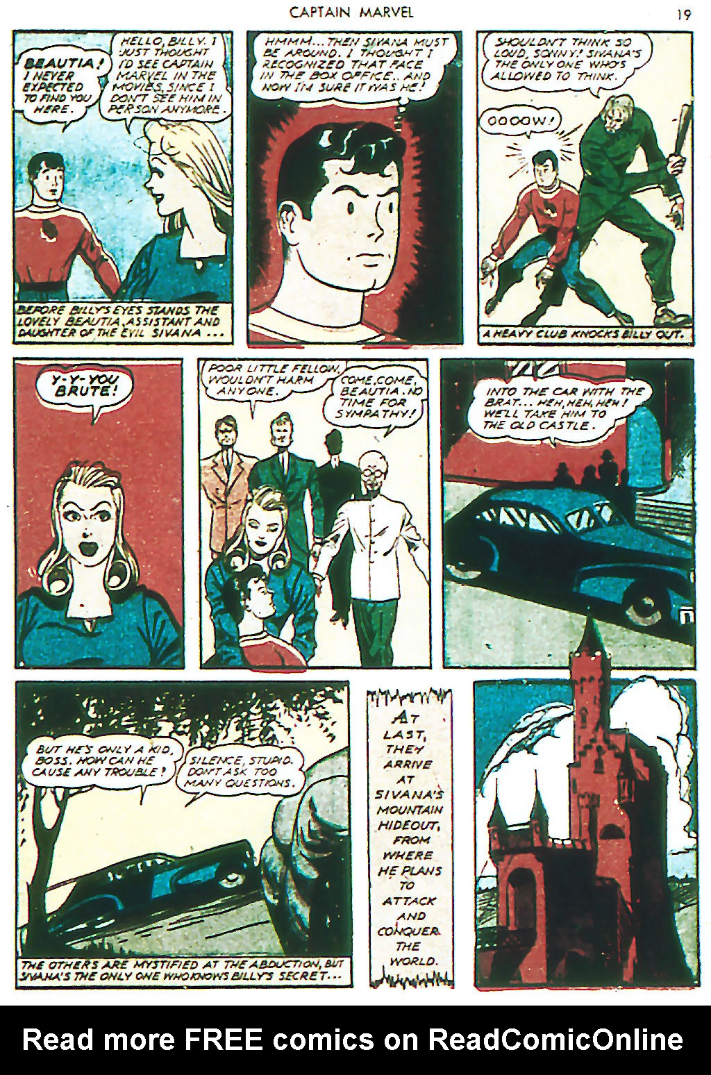 Read online Captain Marvel Adventures comic -  Issue #3 - 22