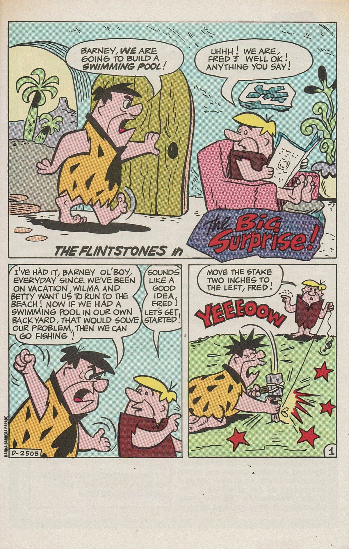 Read online Hanna Barbera Giant Size comic -  Issue #3 - 32