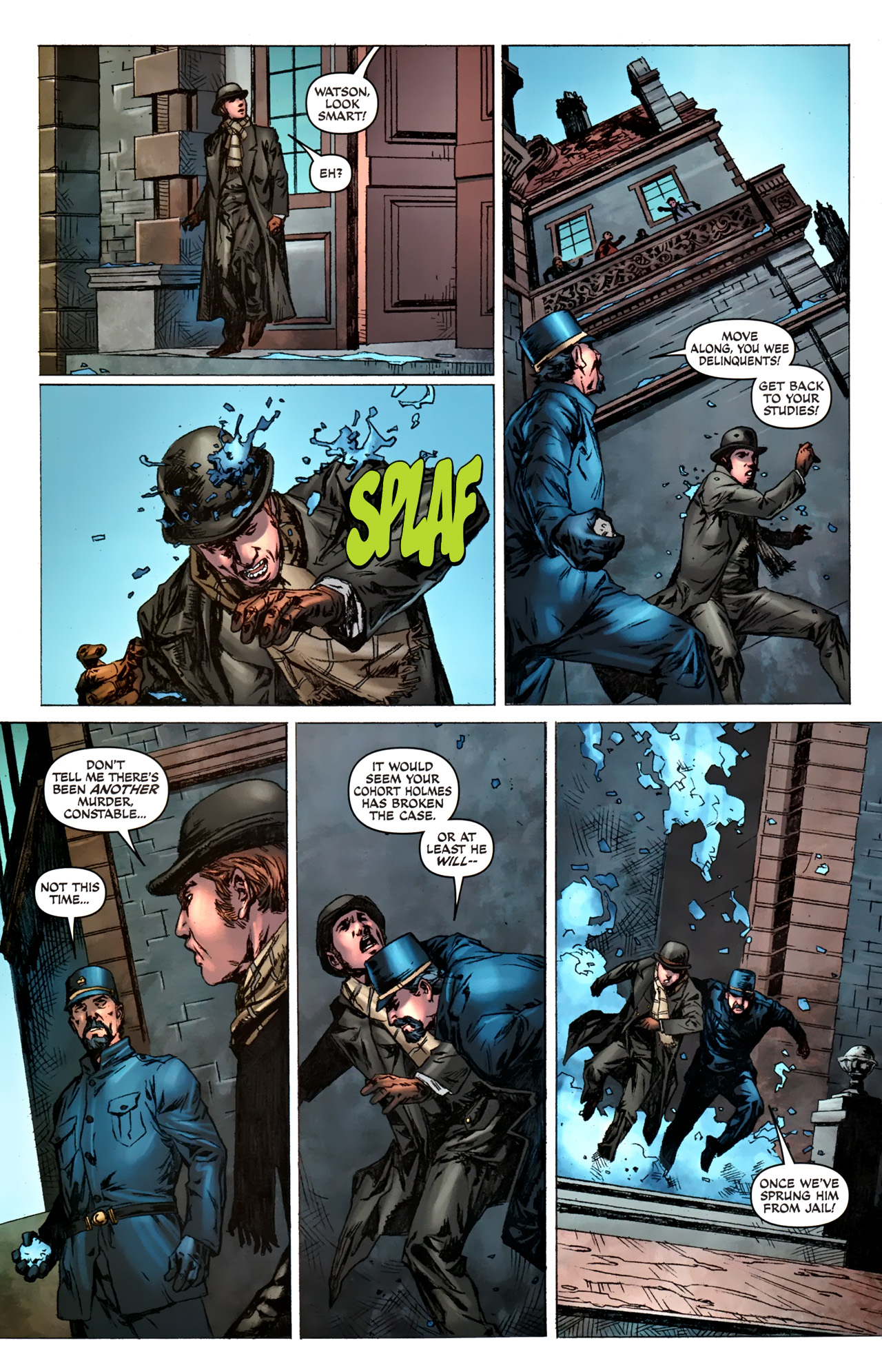Read online Sherlock Holmes: Year One comic -  Issue #3 - 18