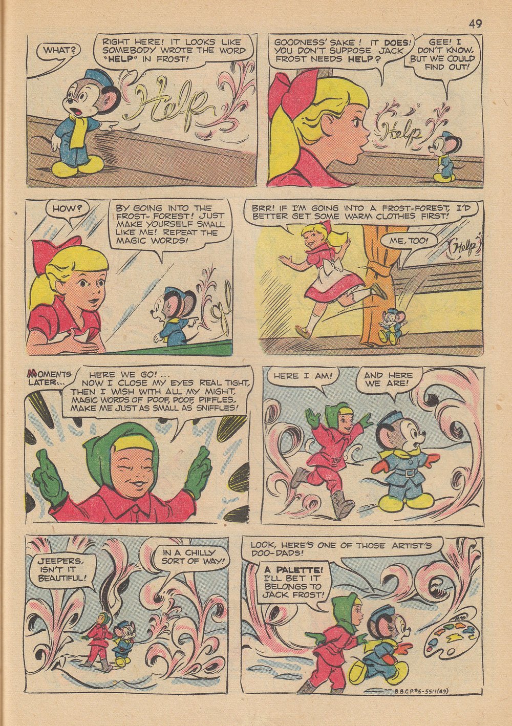 Read online Bugs Bunny's Christmas Funnies comic -  Issue # TPB 6 - 51