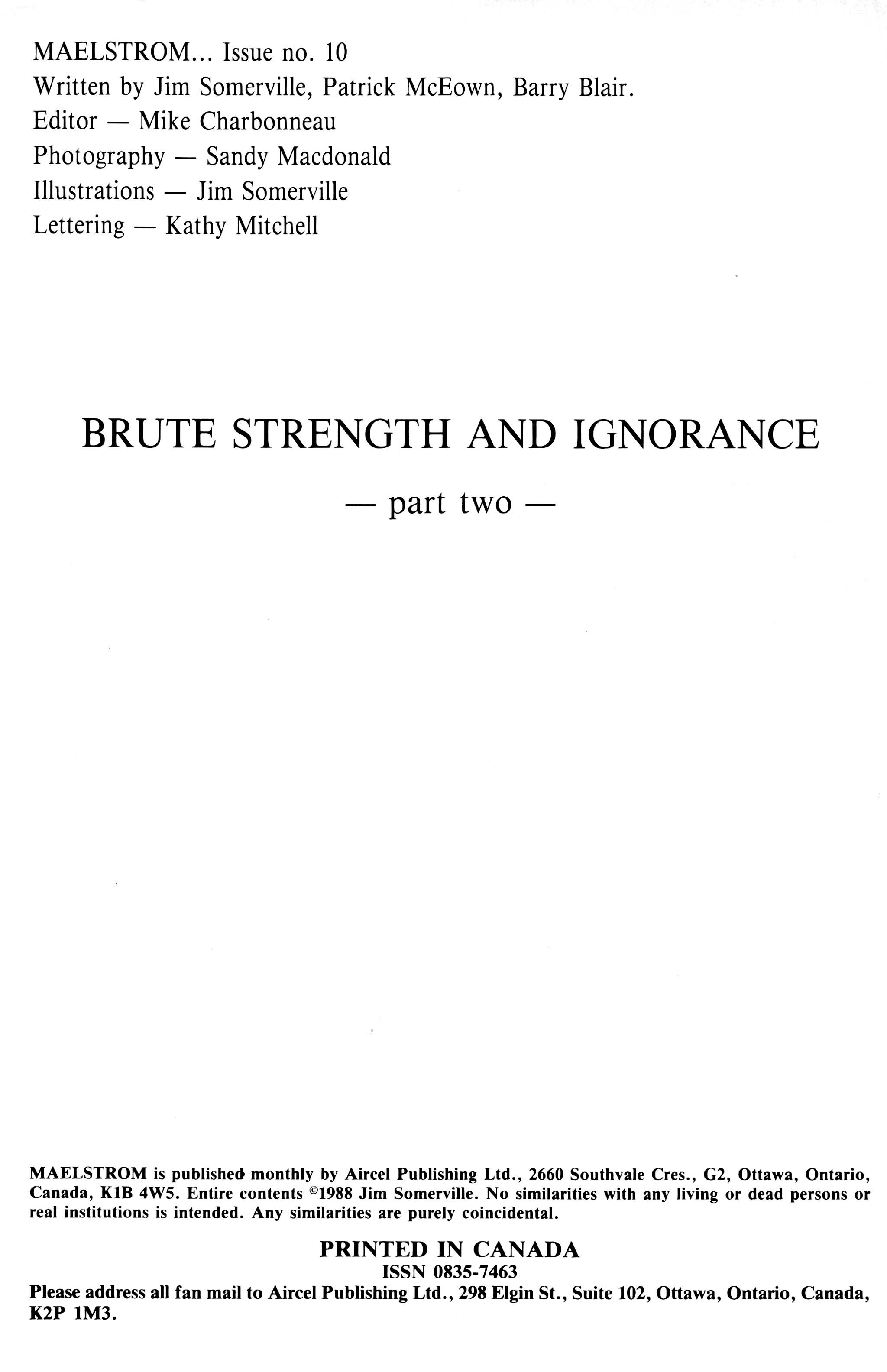 Read online Maelstrom comic -  Issue #10 - 2