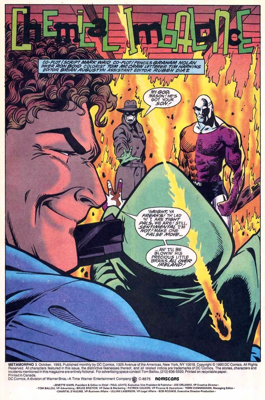 Read online Metamorpho (1993) comic -  Issue #3 - 2