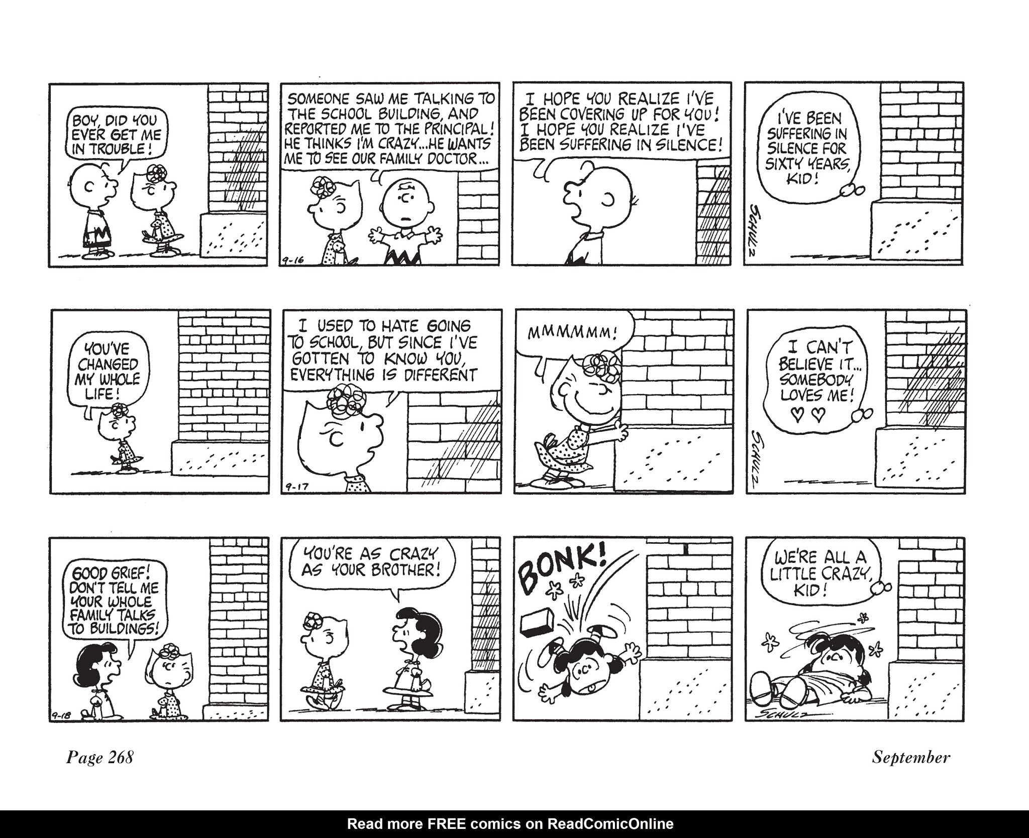 Read online The Complete Peanuts comic -  Issue # TPB 12 - 282