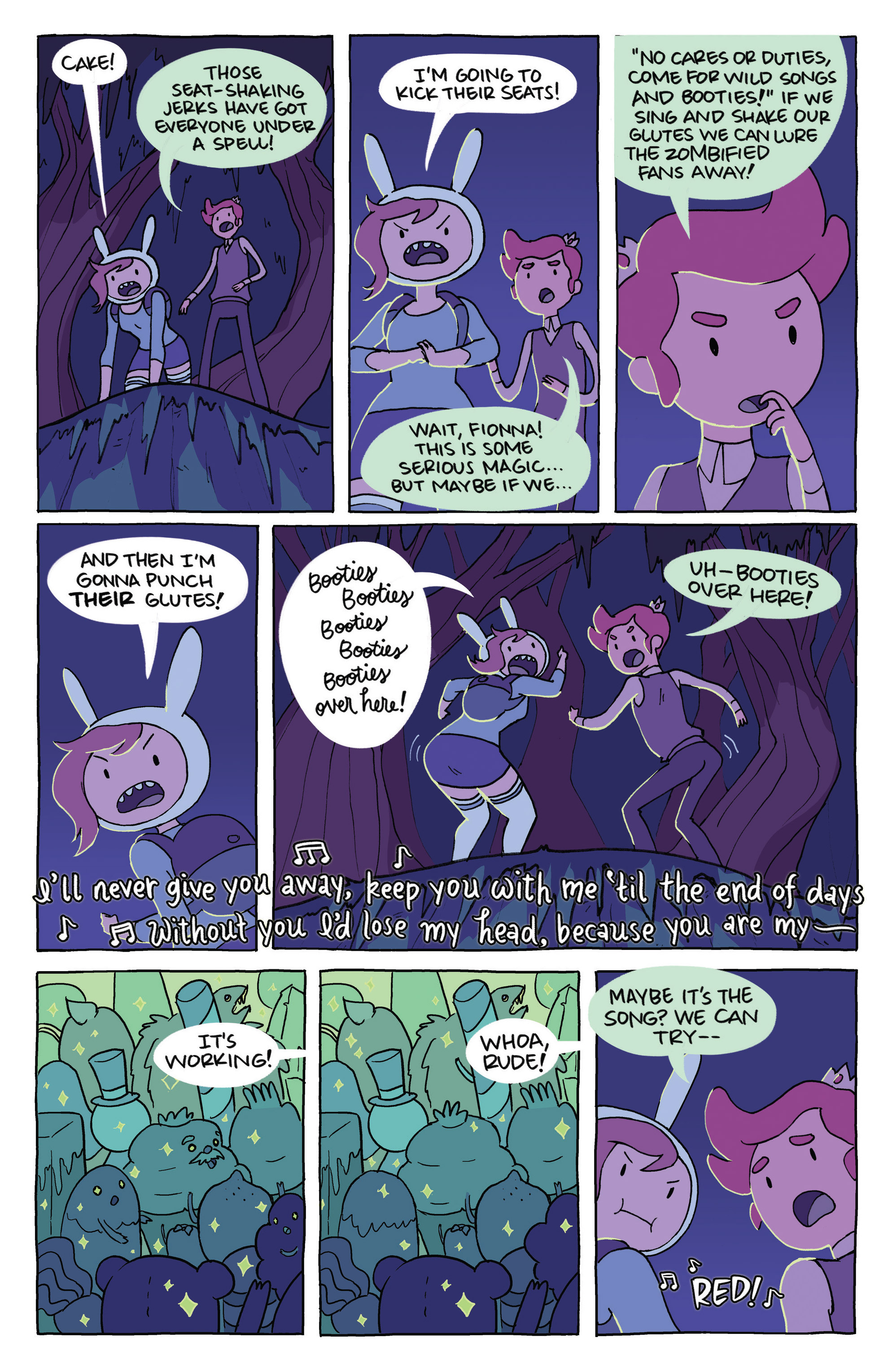 Read online Adventure Time comic -  Issue #23 - 25