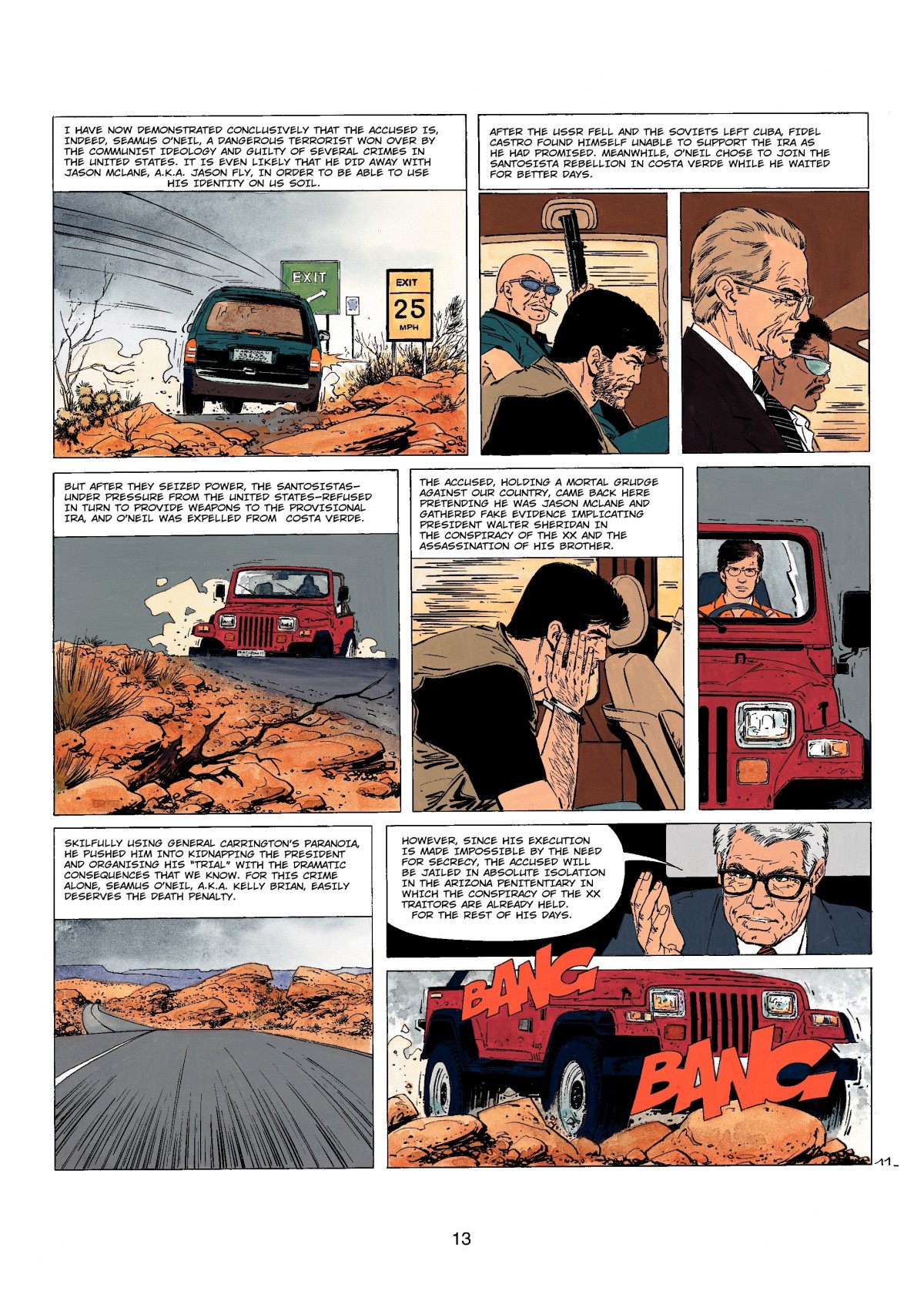 Read online XIII comic -  Issue #13 - 13