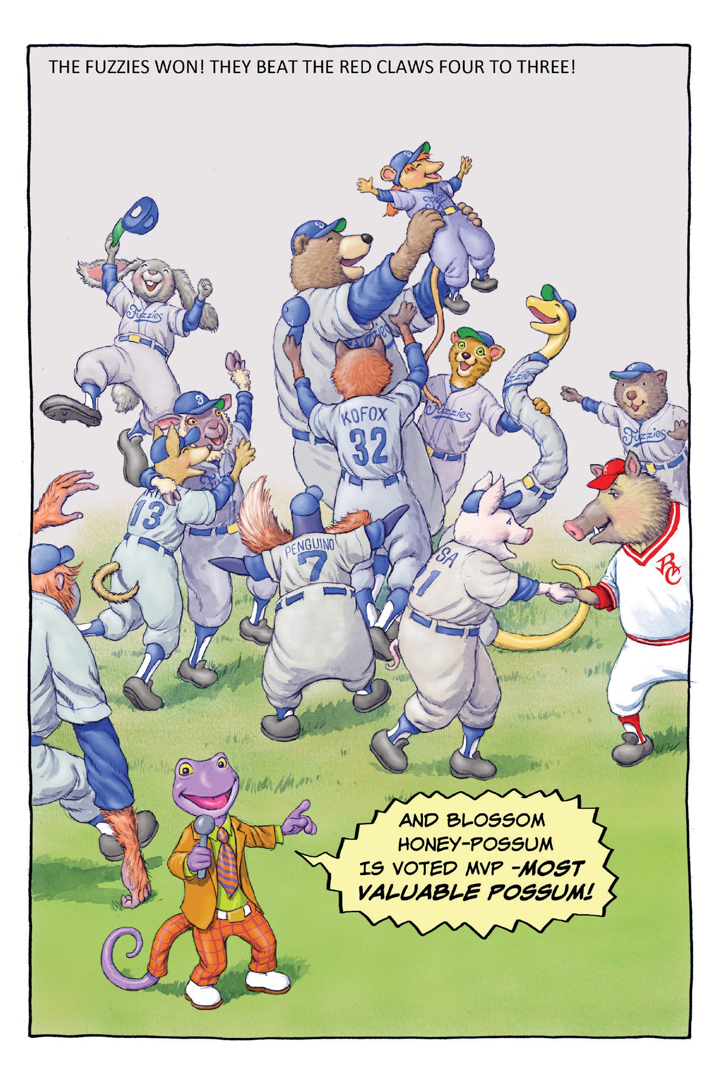 Read online Fuzzy Baseball comic -  Issue #1 - 52