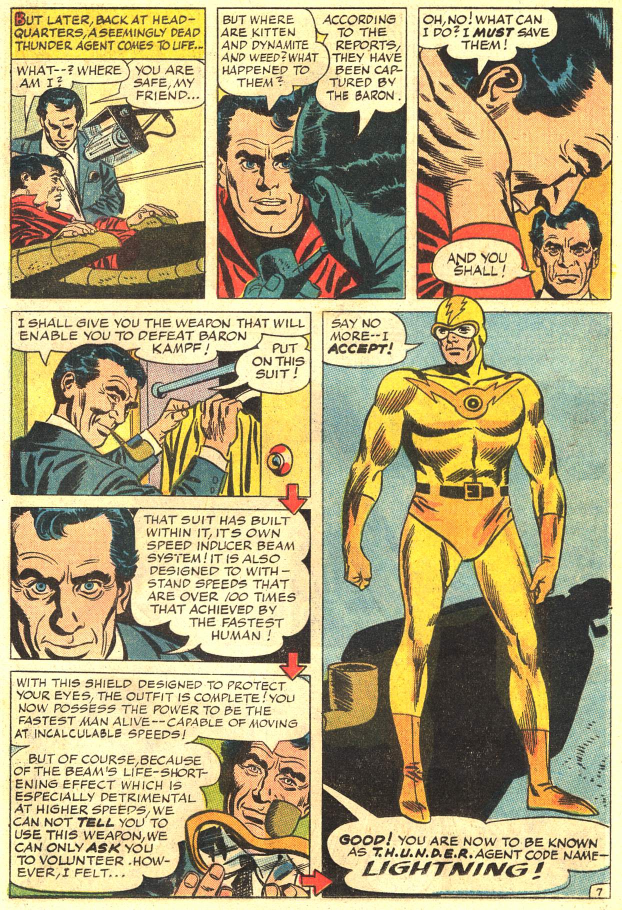 Read online T.H.U.N.D.E.R. Agents (1965) comic -  Issue #4 - 39