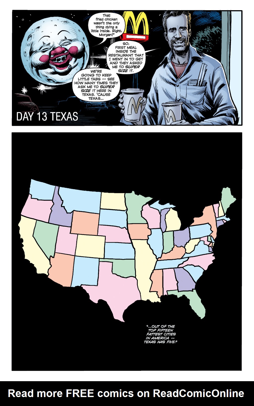 Read online Supersized: Strange Tales from a Fast-Food Culture comic -  Issue # TPB - 46