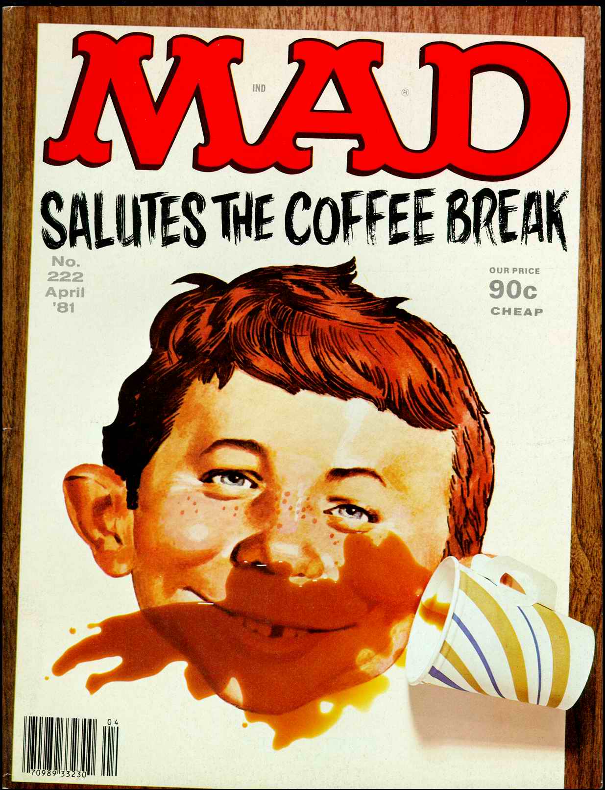 Read online MAD comic -  Issue #222 - 1