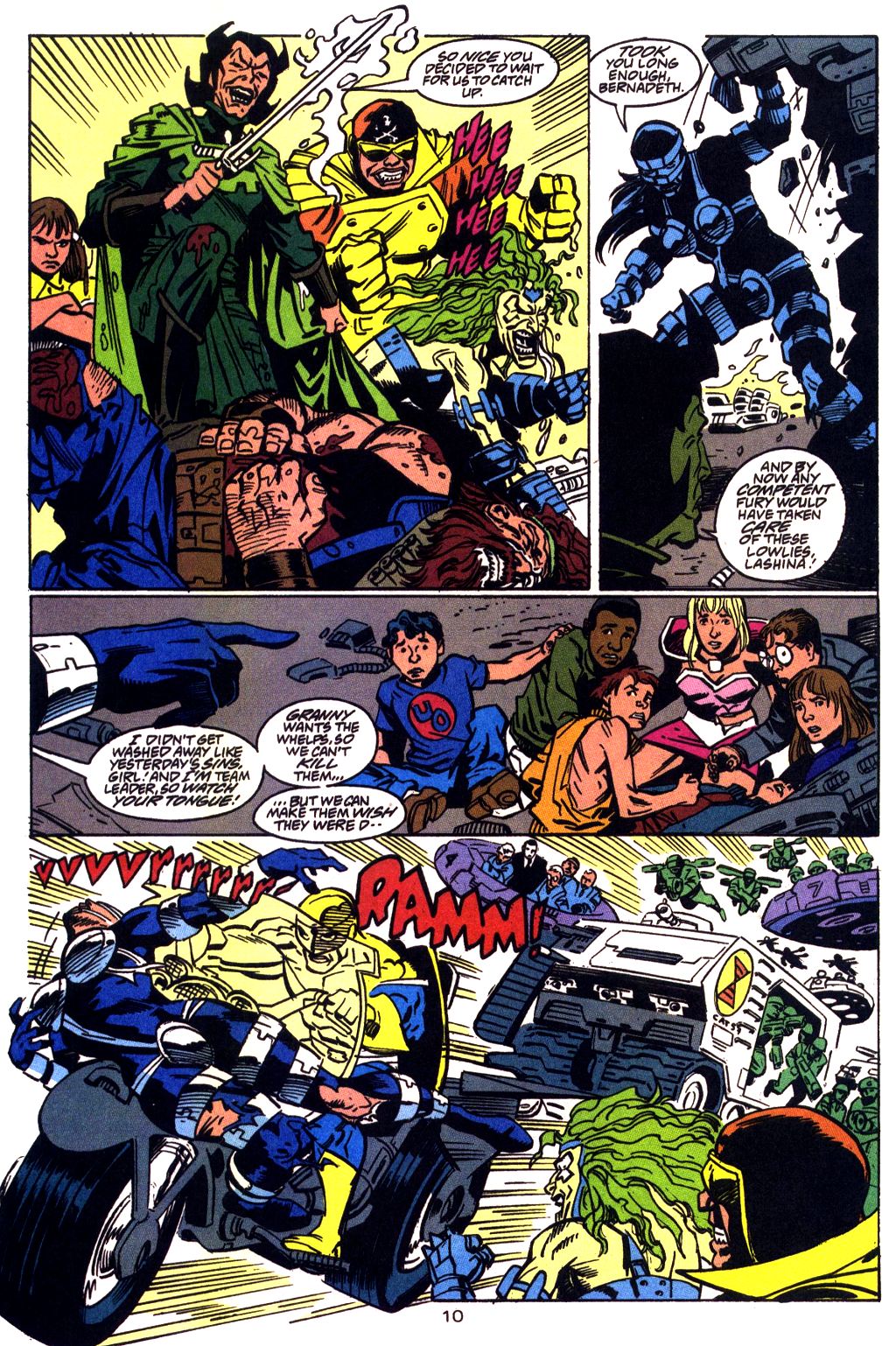 Read online Guardians of Metropolis comic -  Issue #4 - 11