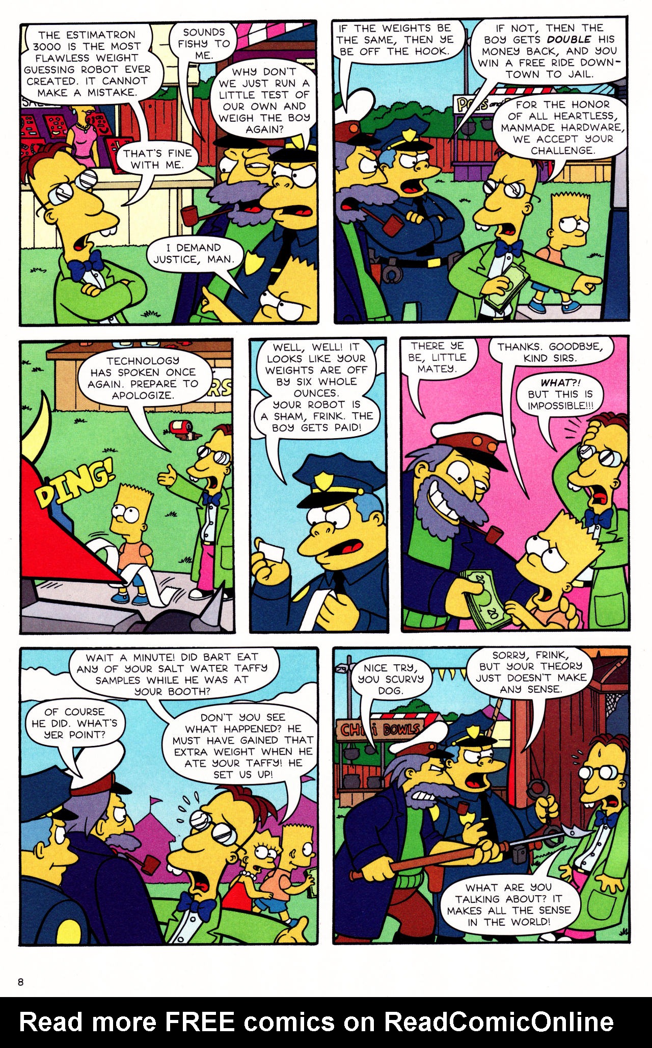 Read online The Simpsons Summer Shindig comic -  Issue #1 - 10