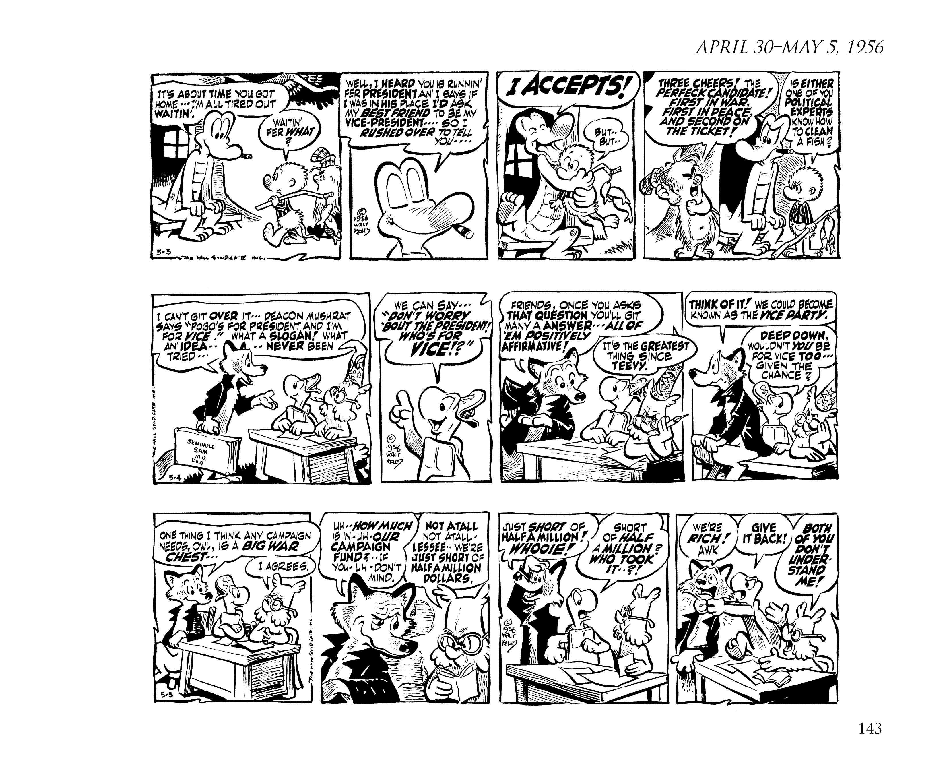 Read online Pogo by Walt Kelly: The Complete Syndicated Comic Strips comic -  Issue # TPB 4 (Part 2) - 55